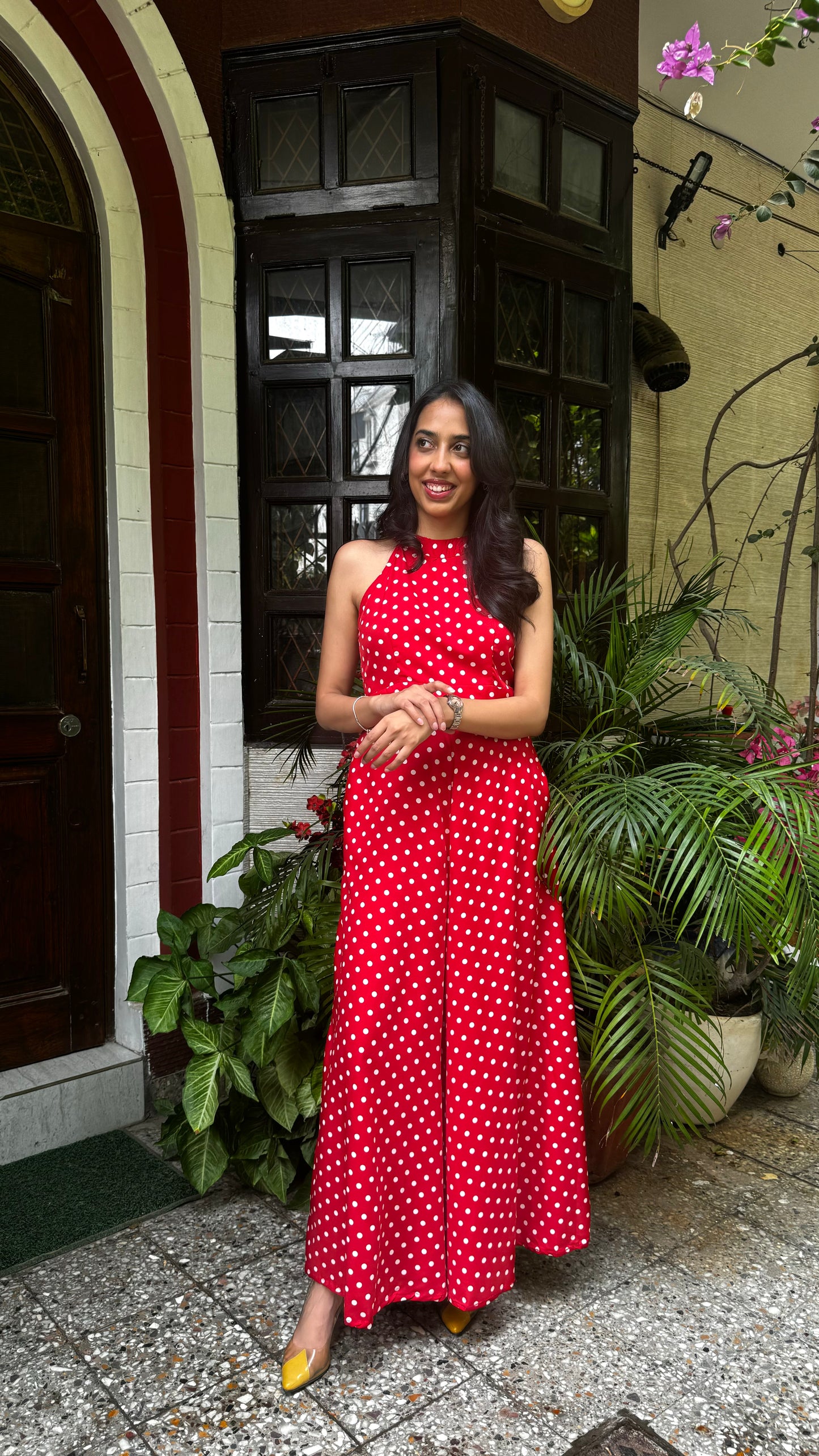 Luxe Jumpsuit - Polka