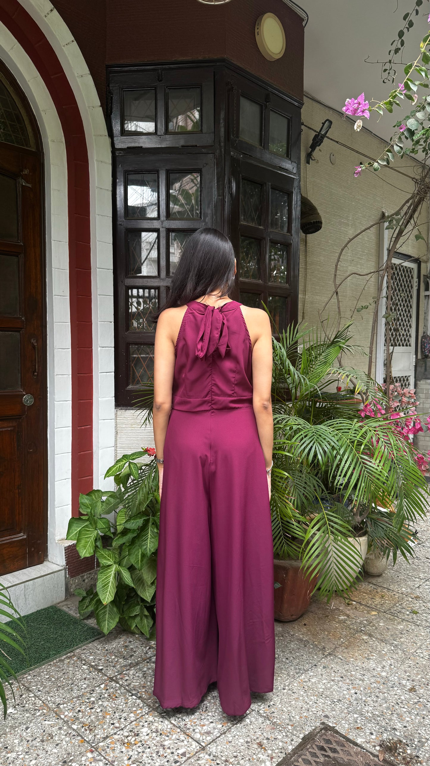 Luxe Jumpsuit - Wine
