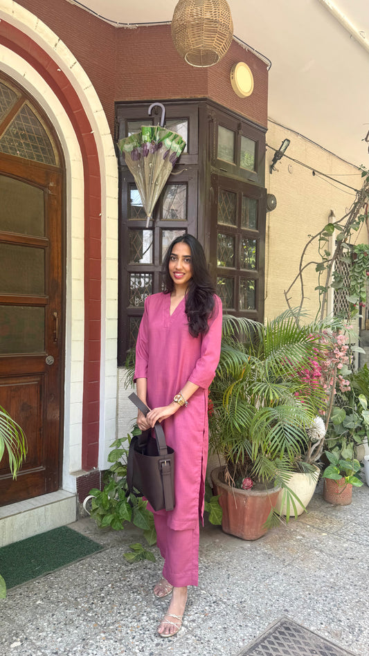 Luxe Lady Cotton Set - Mauve