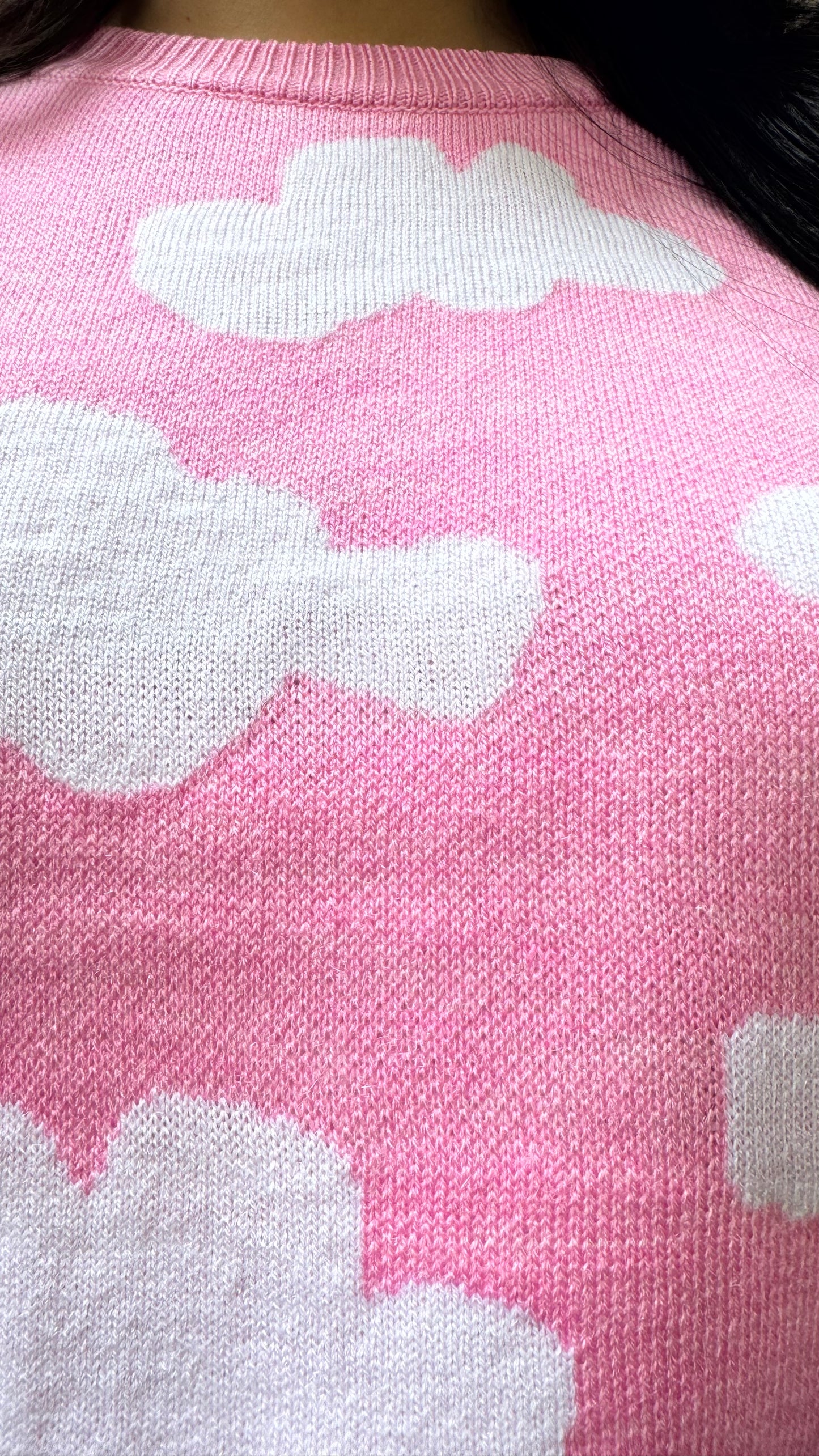 Day Dream Comfort Sweater - Cloud (Free Size)