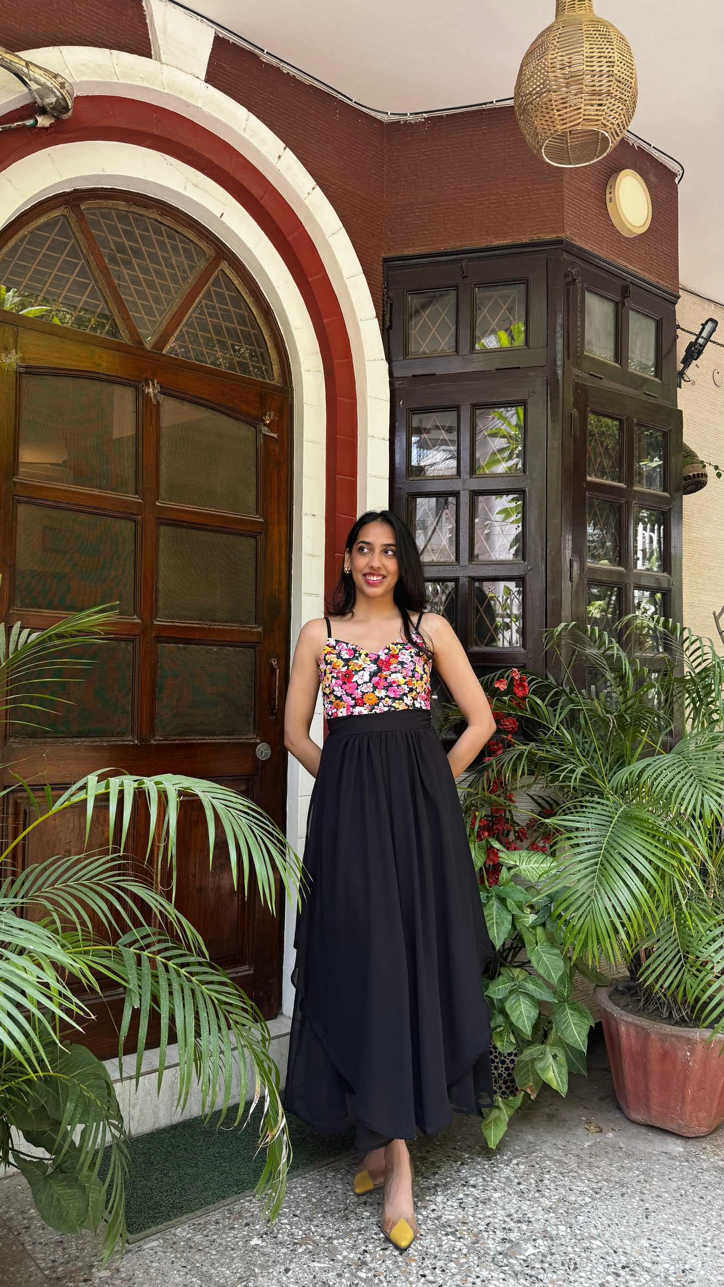 Petals Layered Maxi Dress – Summer