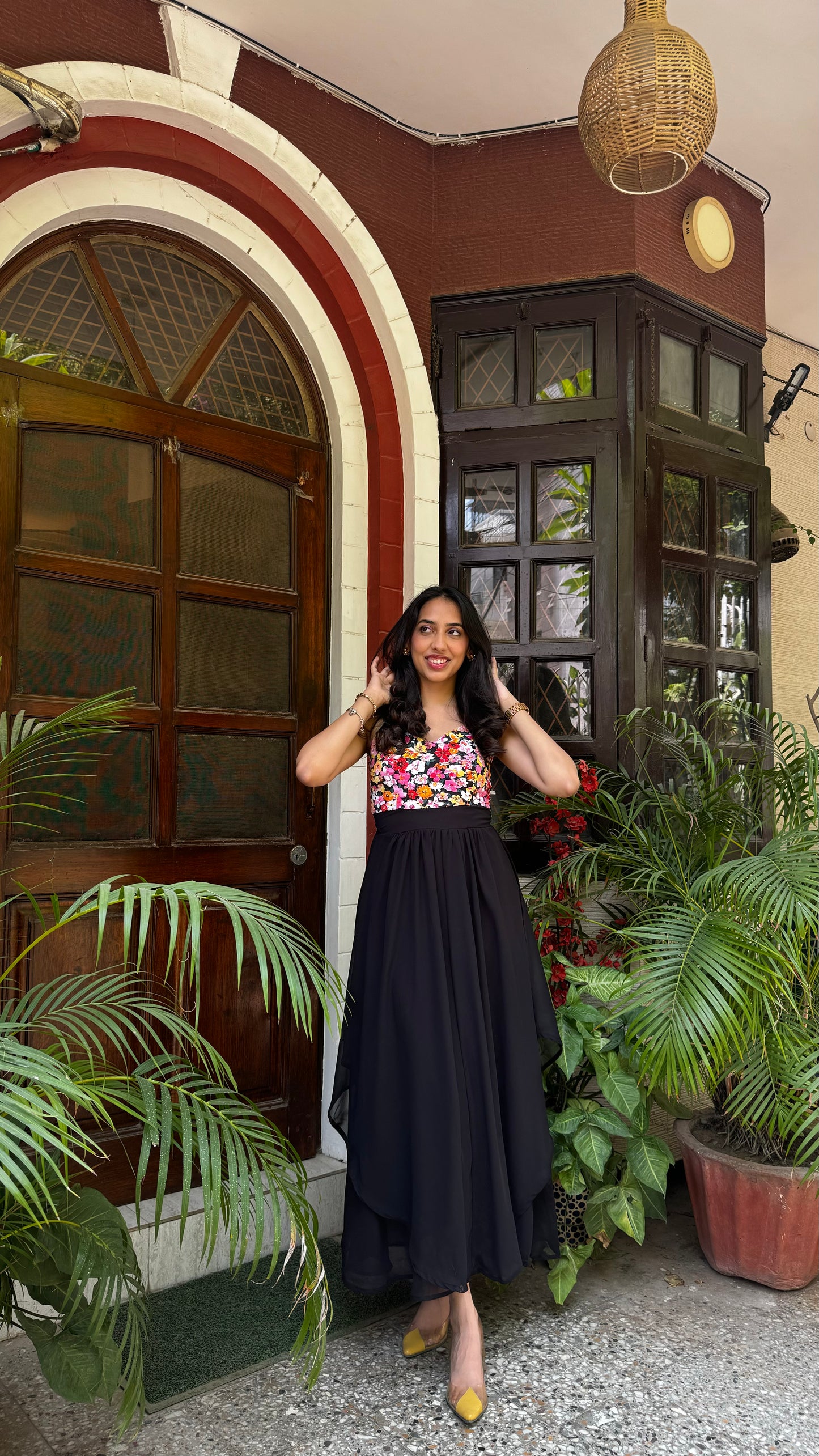 Petals Layered Maxi Dress – Summer