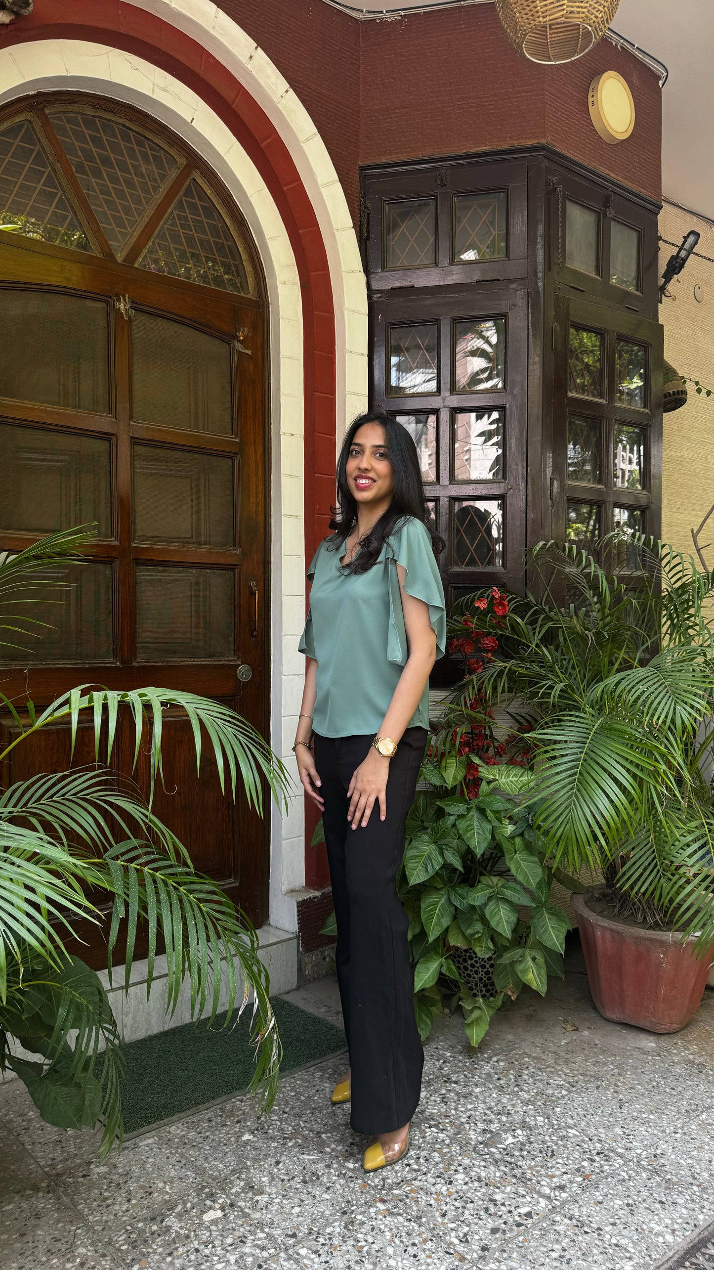 Manifesting CEO Top- Mint Green
