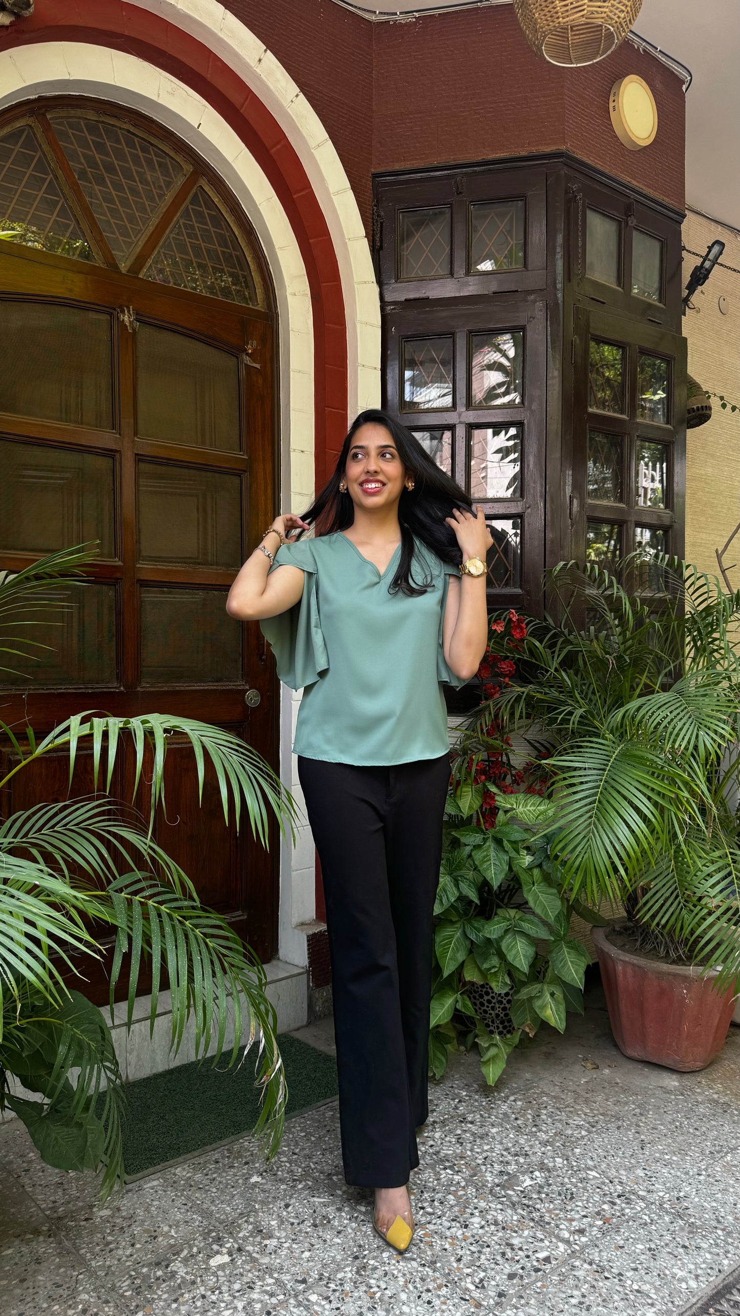 Manifesting CEO Top- Mint Green