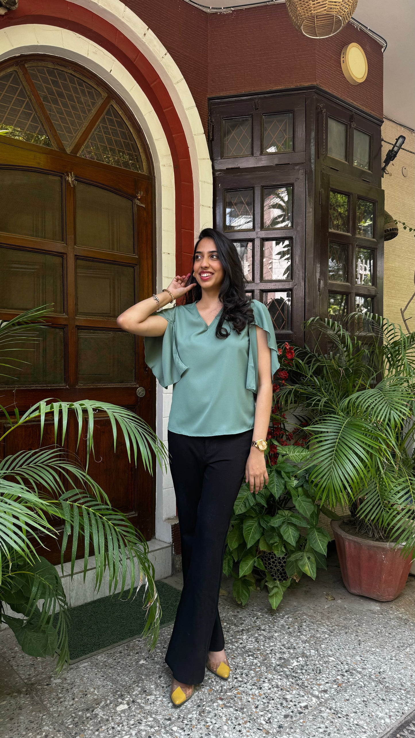 Manifesting CEO Top- Mint Green