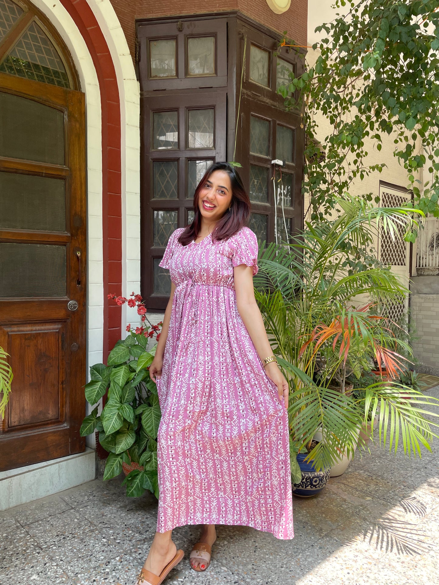 Glee Lounge Dress β Pink