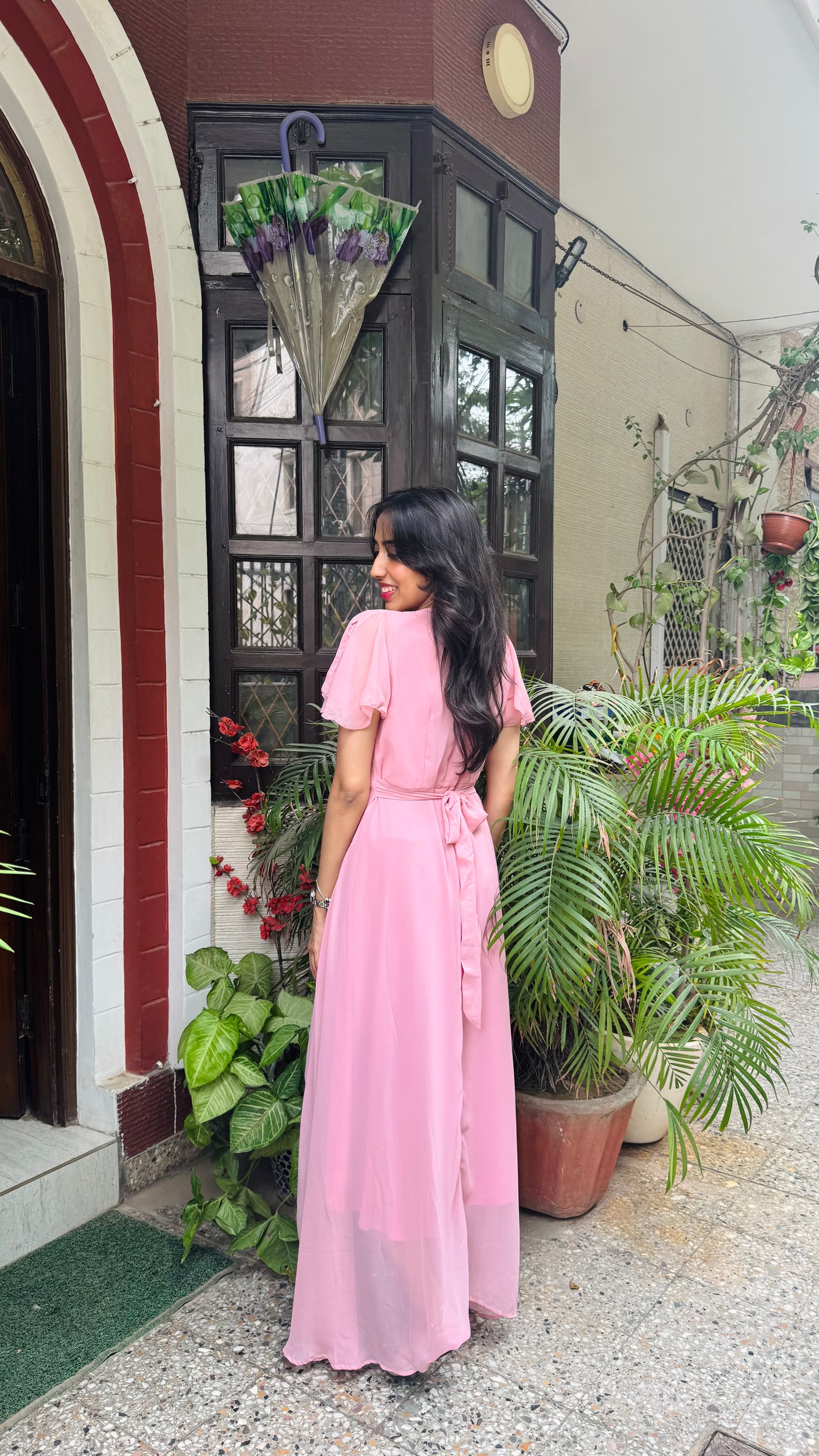 Soft Orchid Asymmetrical Dress - Pink
