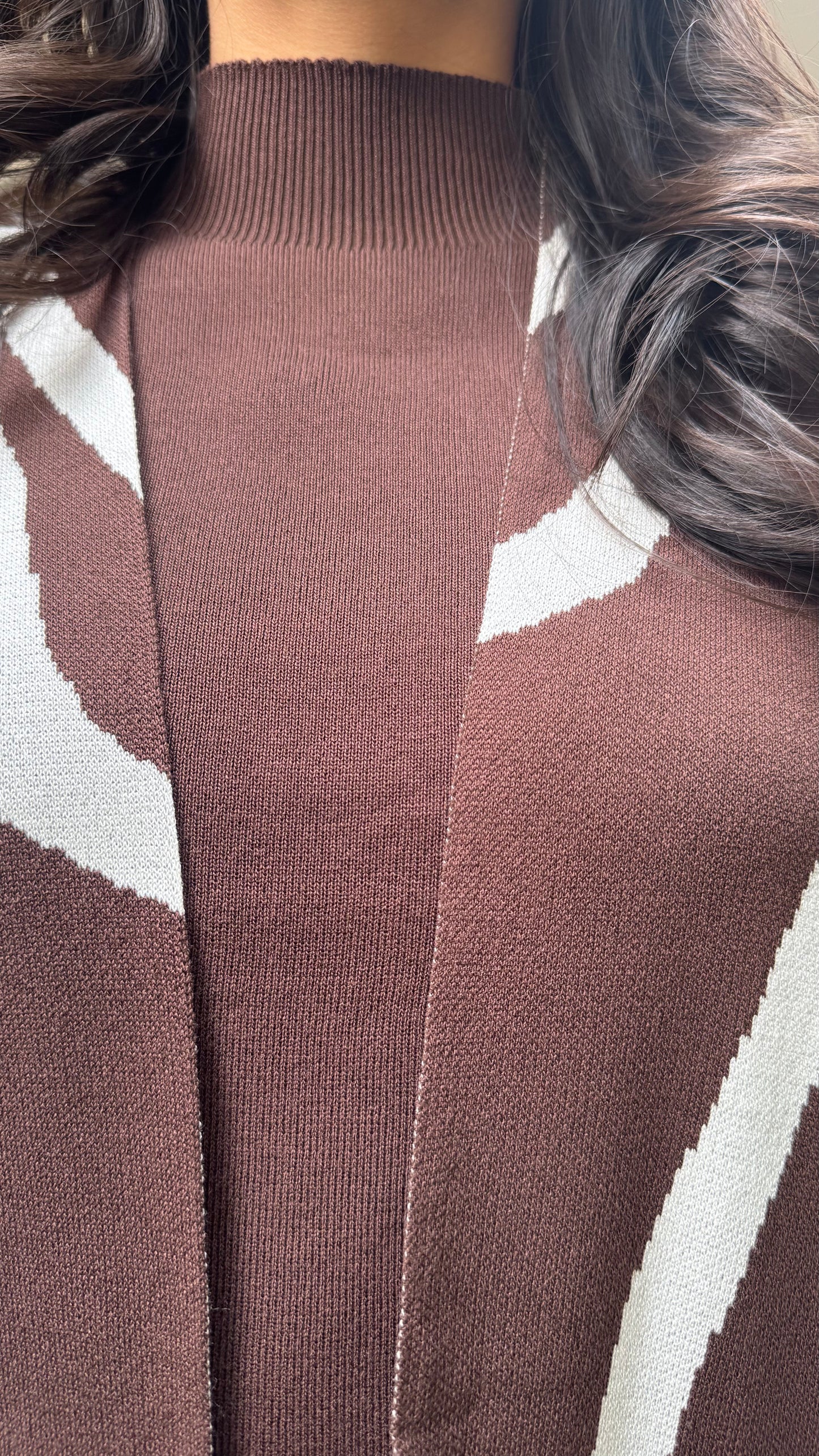 3 Piece Luxury Shawl Set -Brown (Free Size) - Premium Collection