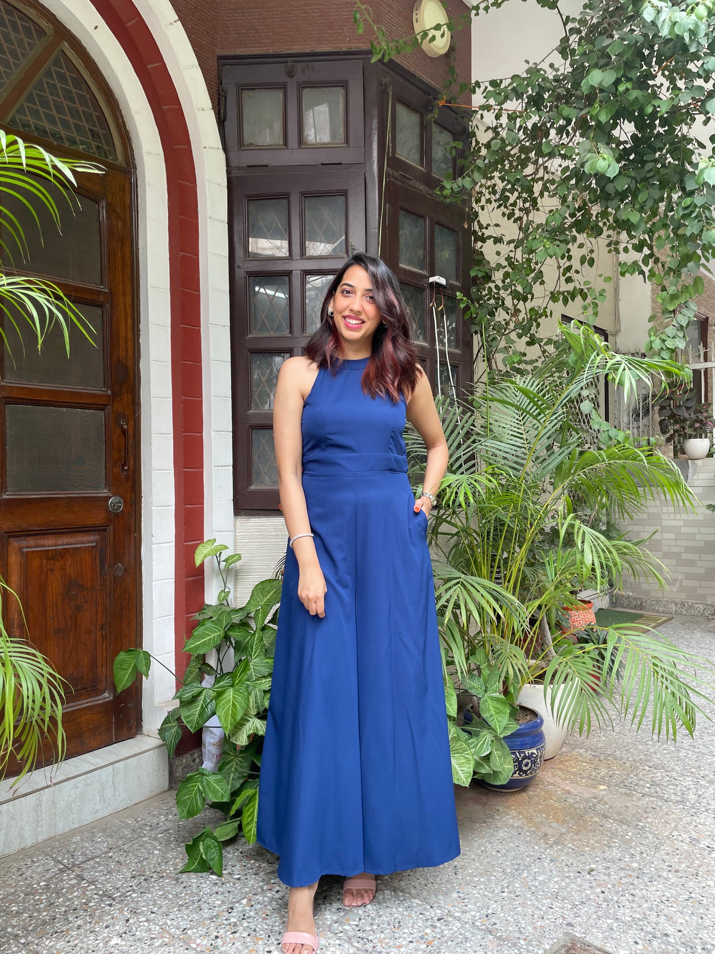 Luxe Jumpsuit - Blue