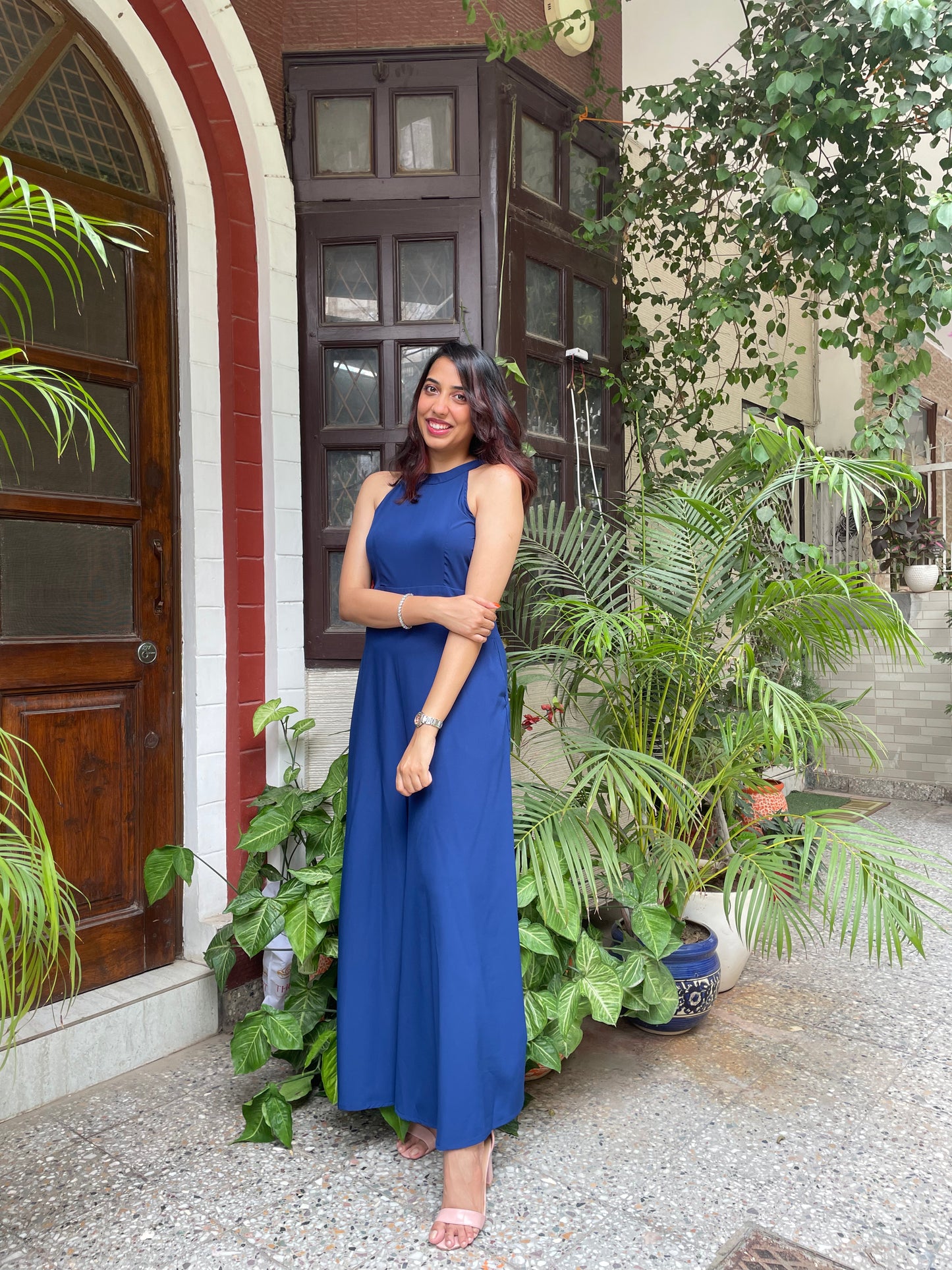 Luxe Jumpsuit - Blue