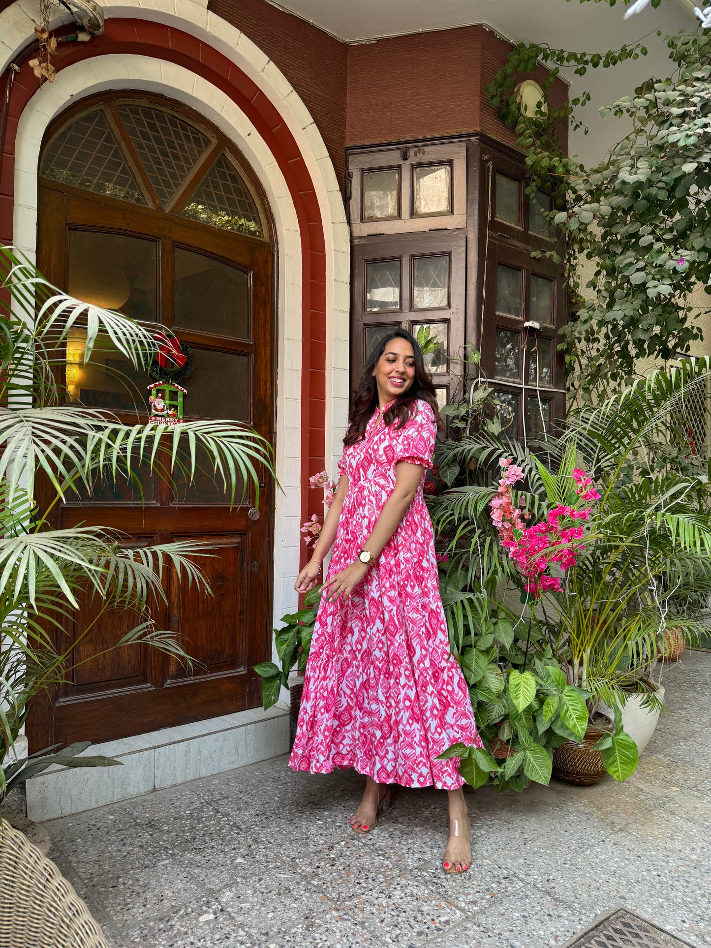 Serene Tiered Maxi (Luxe Collection) - Pink