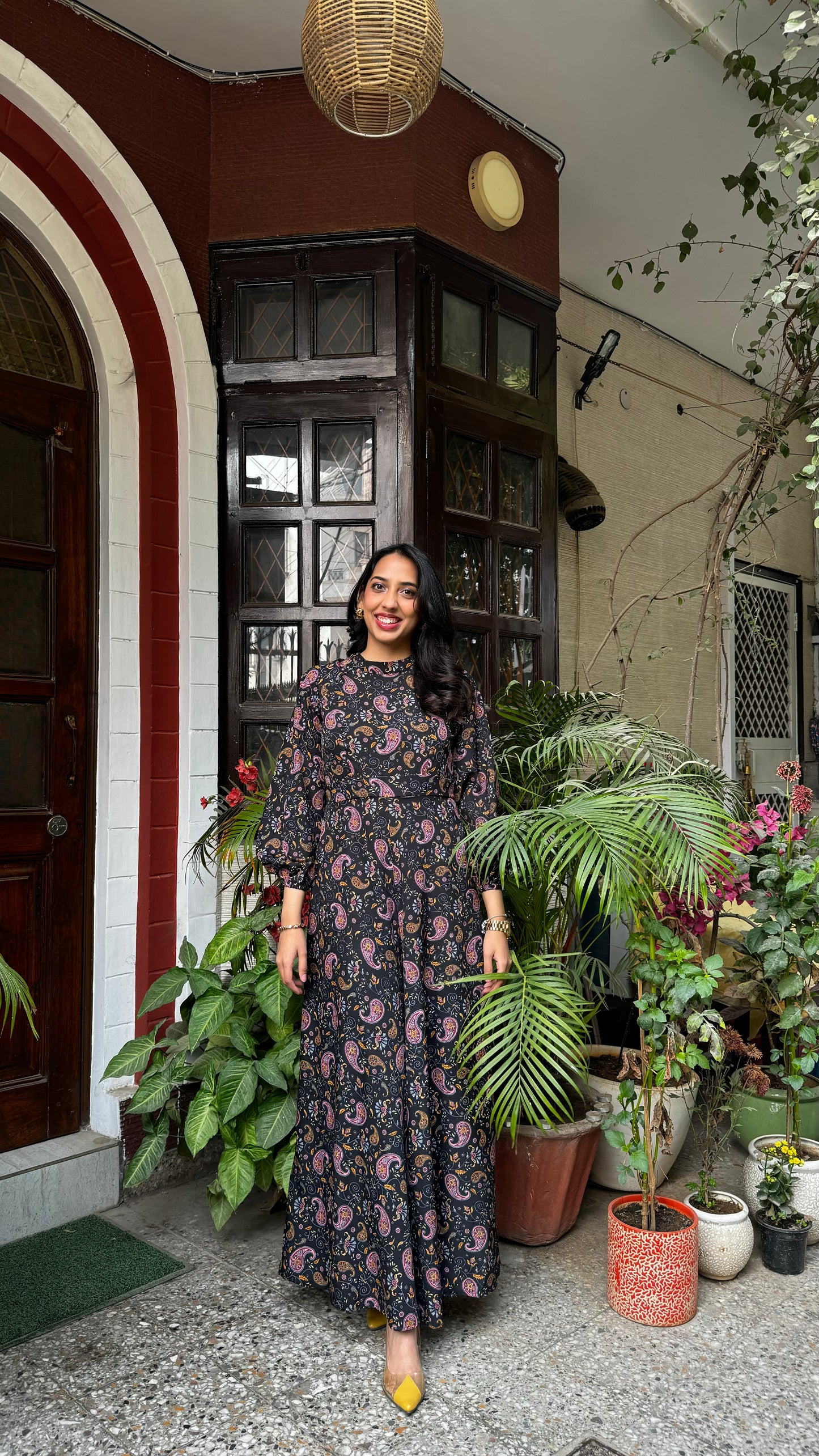 Sleeved Luxe Jumpsuit - Autumn