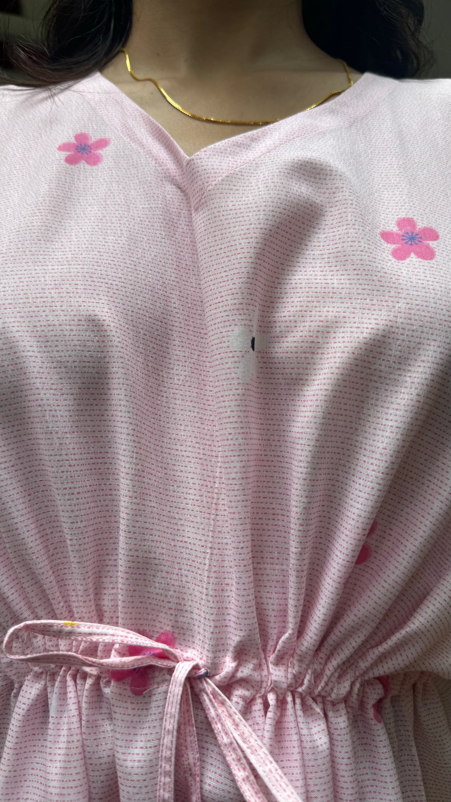 Joy Lounge Dress (Premium Fabric) - Pink