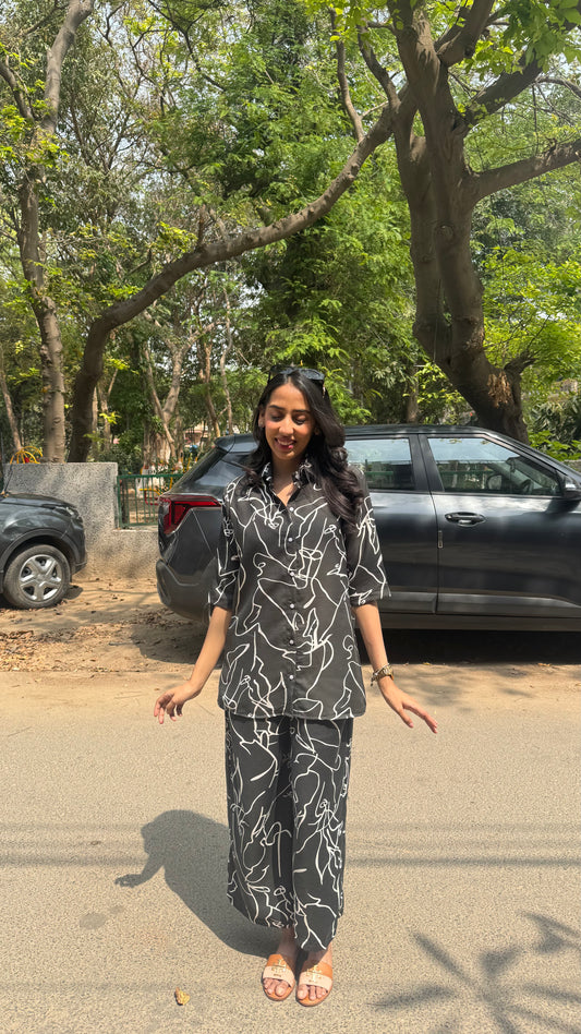 Artistic Bloom Luxe Set - Black