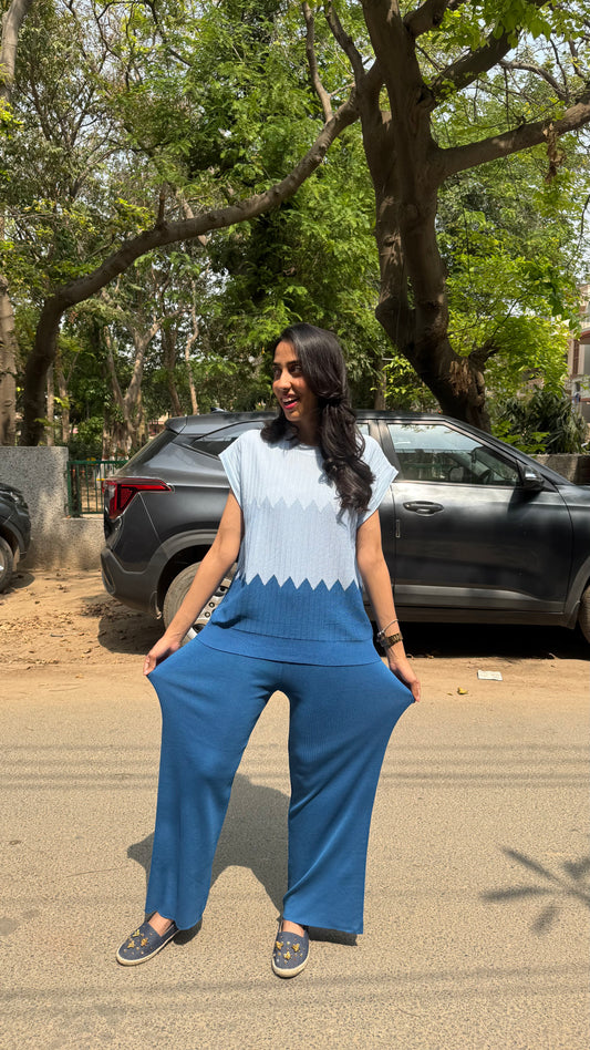 Heaven Combo Airport Set - Blue (Free Size) - Premium Collection