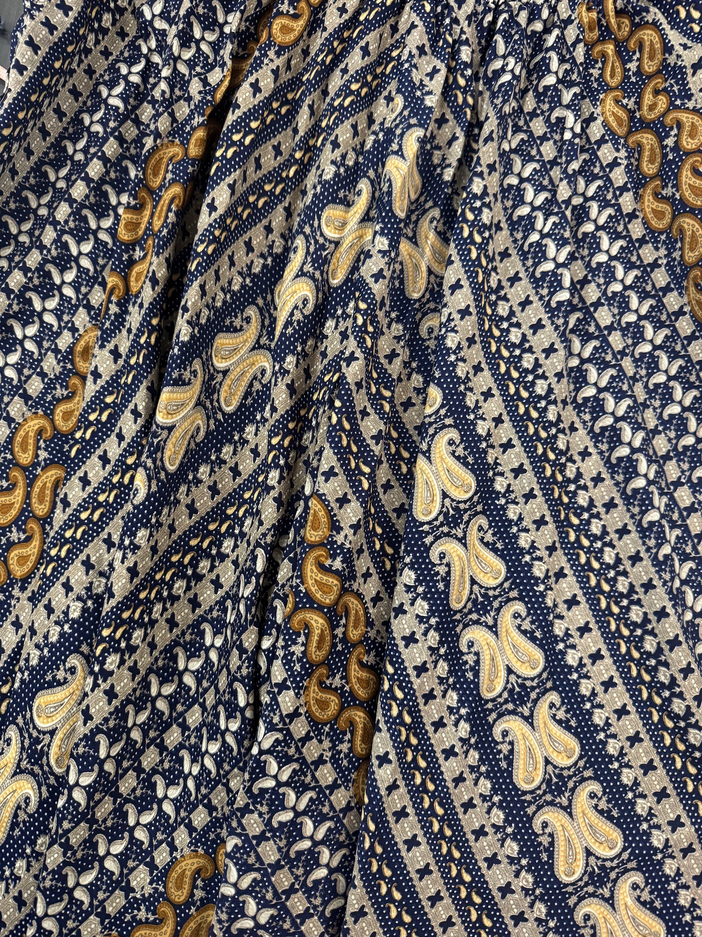 Indigo Aura Printed Palazzo (Free Size)