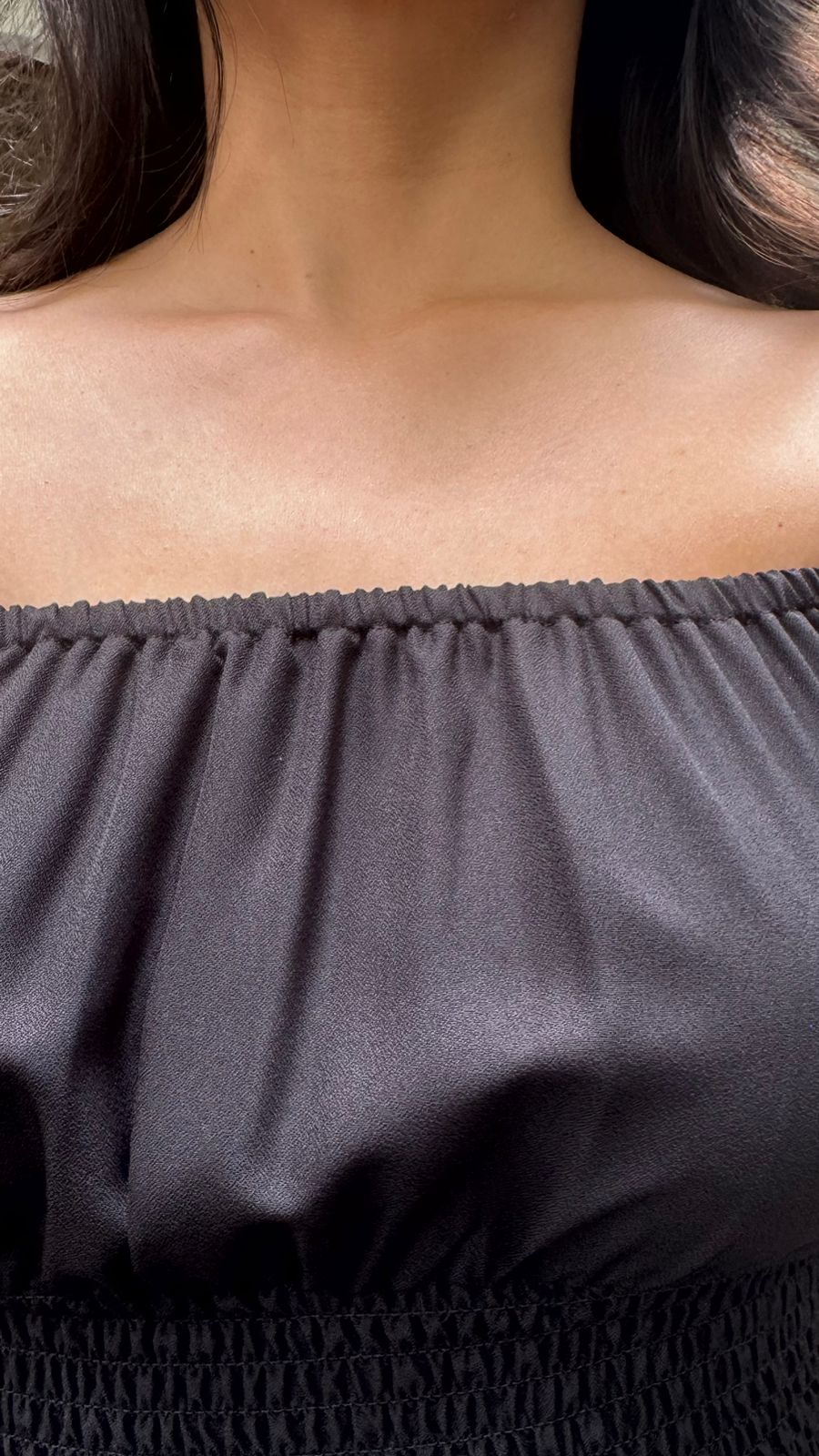 Muse Smocked Dress - Black