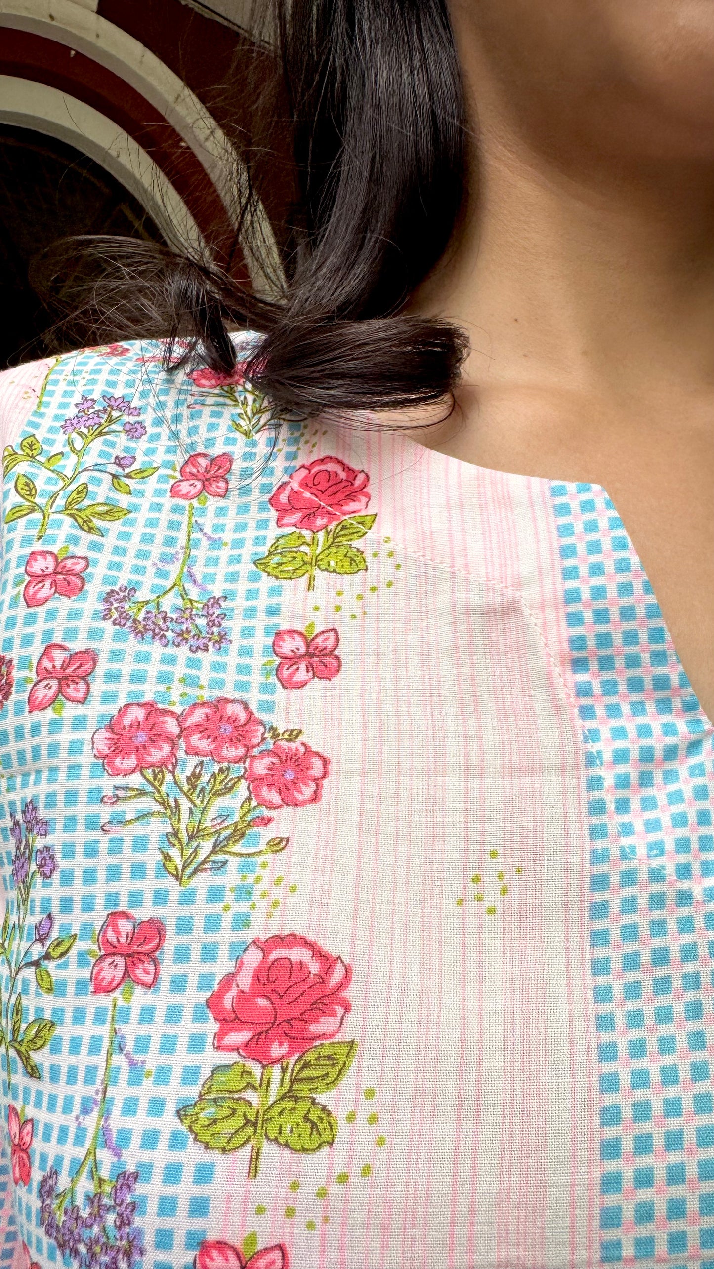 Cutie Cotton Kurti - Pink