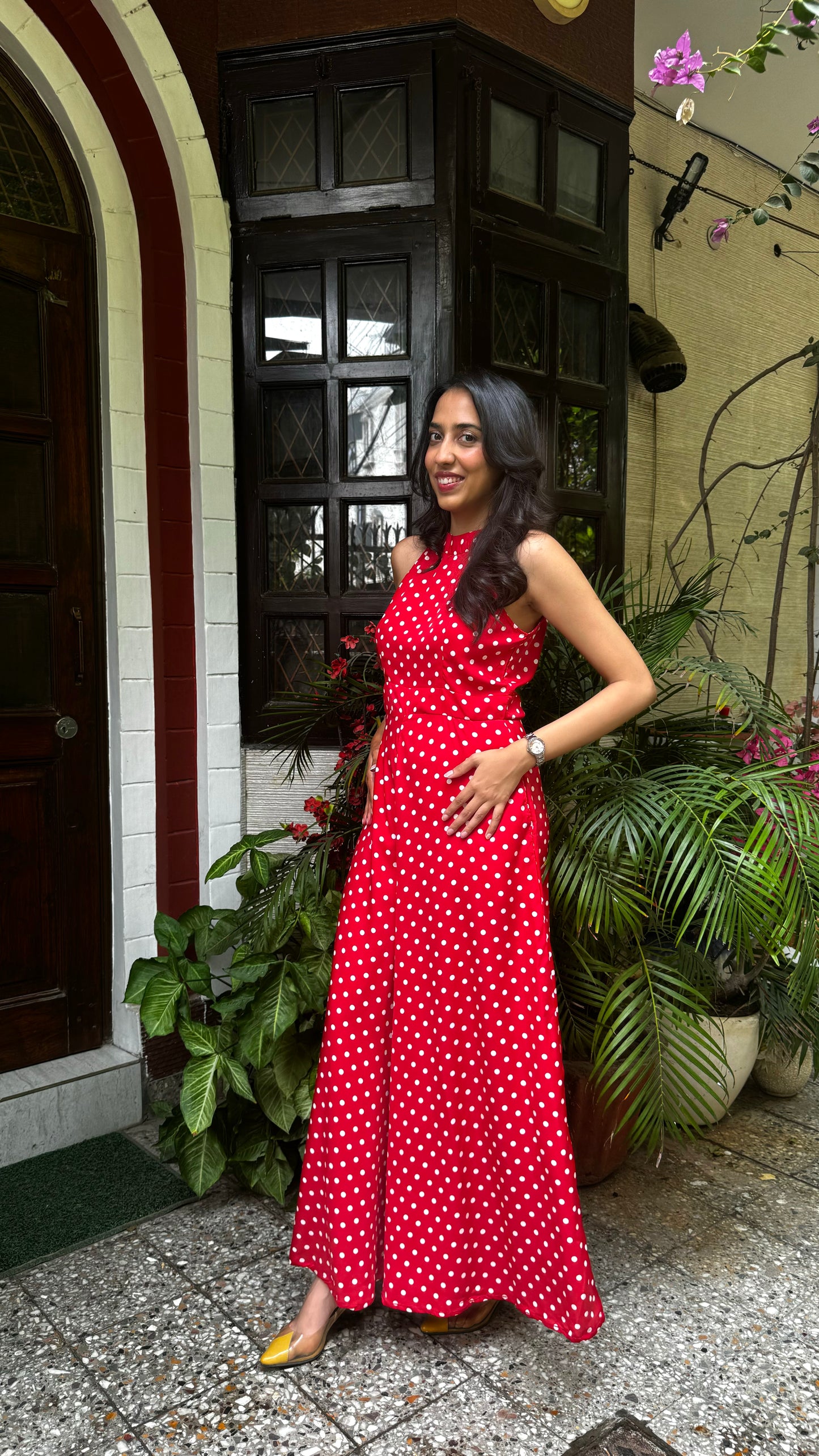 Luxe Jumpsuit - Polka