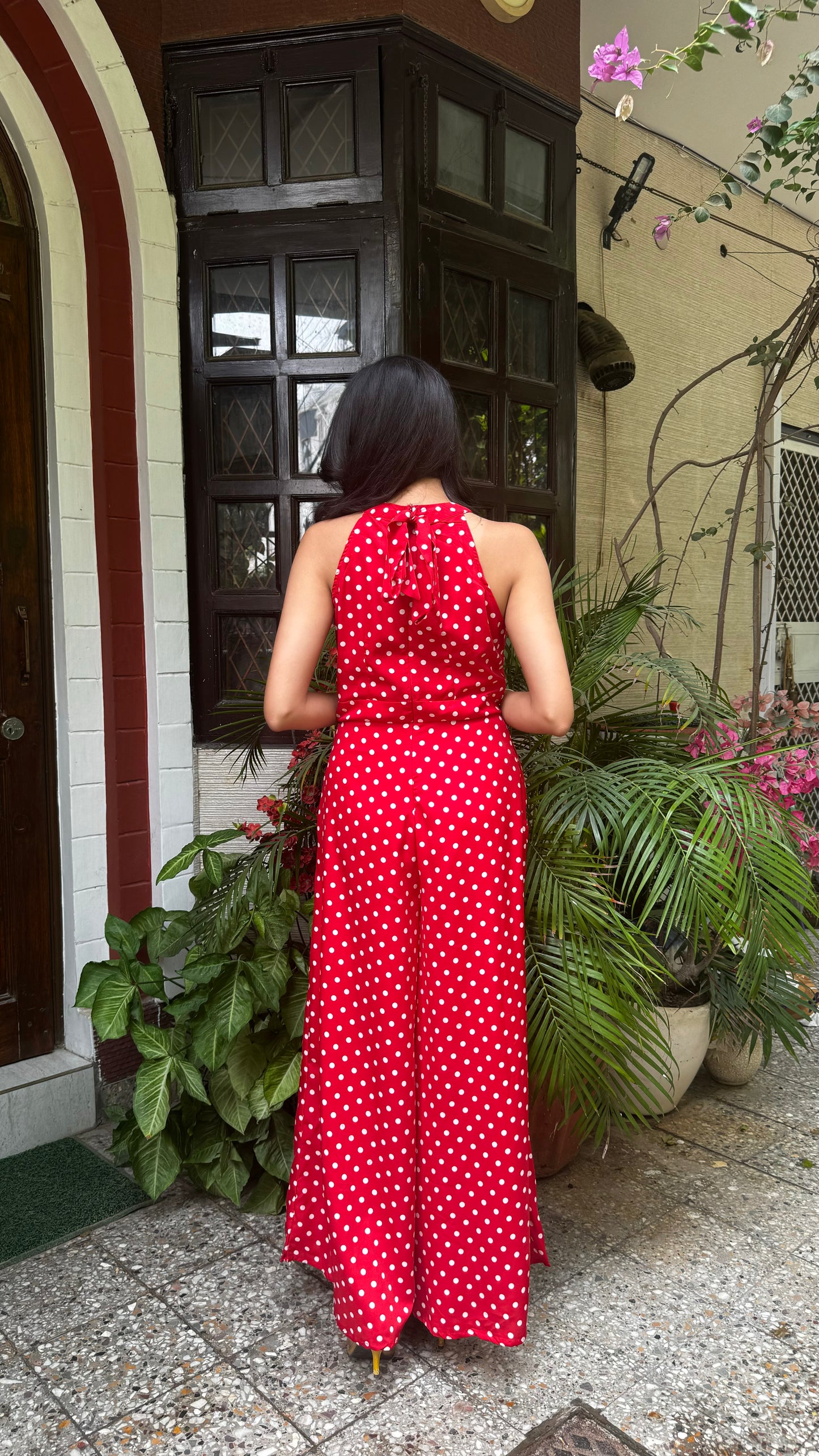 Luxe Jumpsuit - Polka