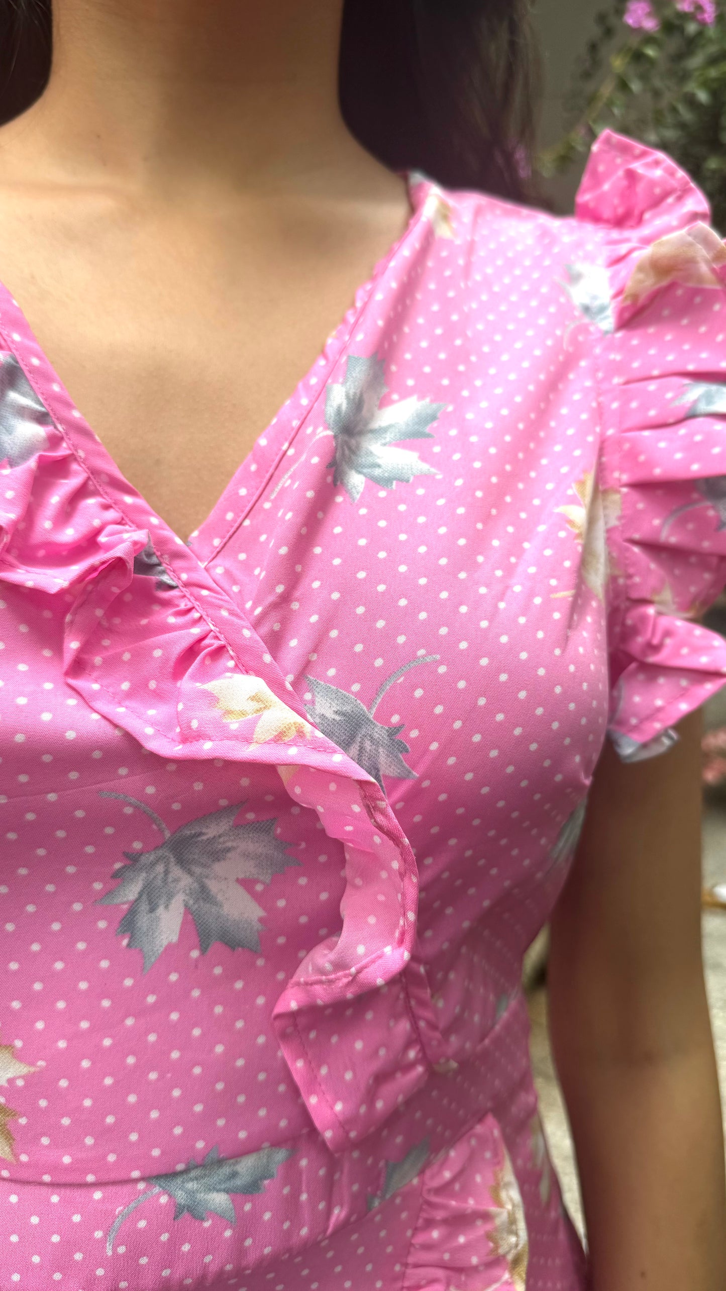 Romantic Ruffles Date Dress - Pink