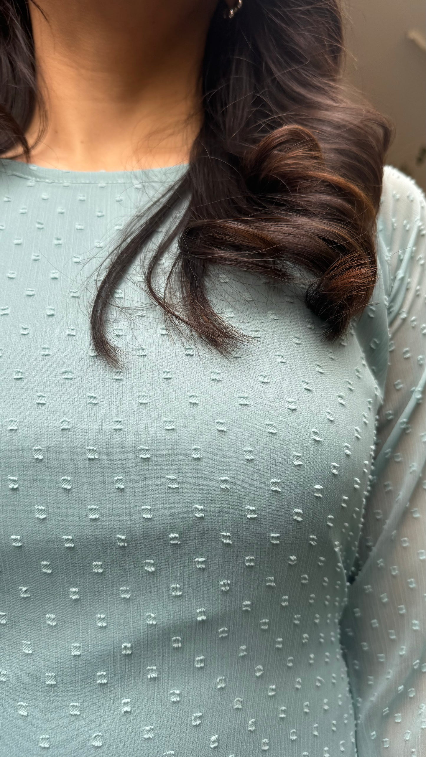 Dreamy Drapes Dress- Mint (Luxe Collection)