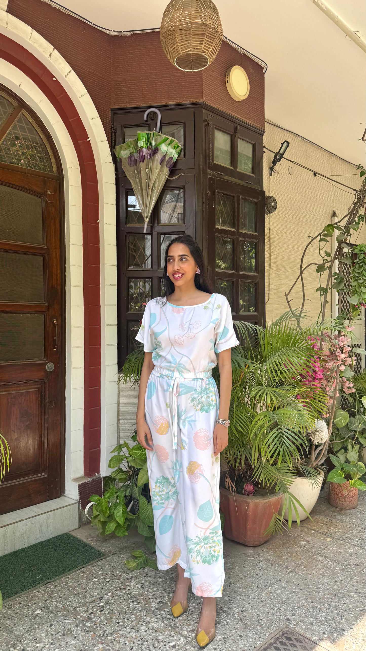 Pastel Meadow Set - White