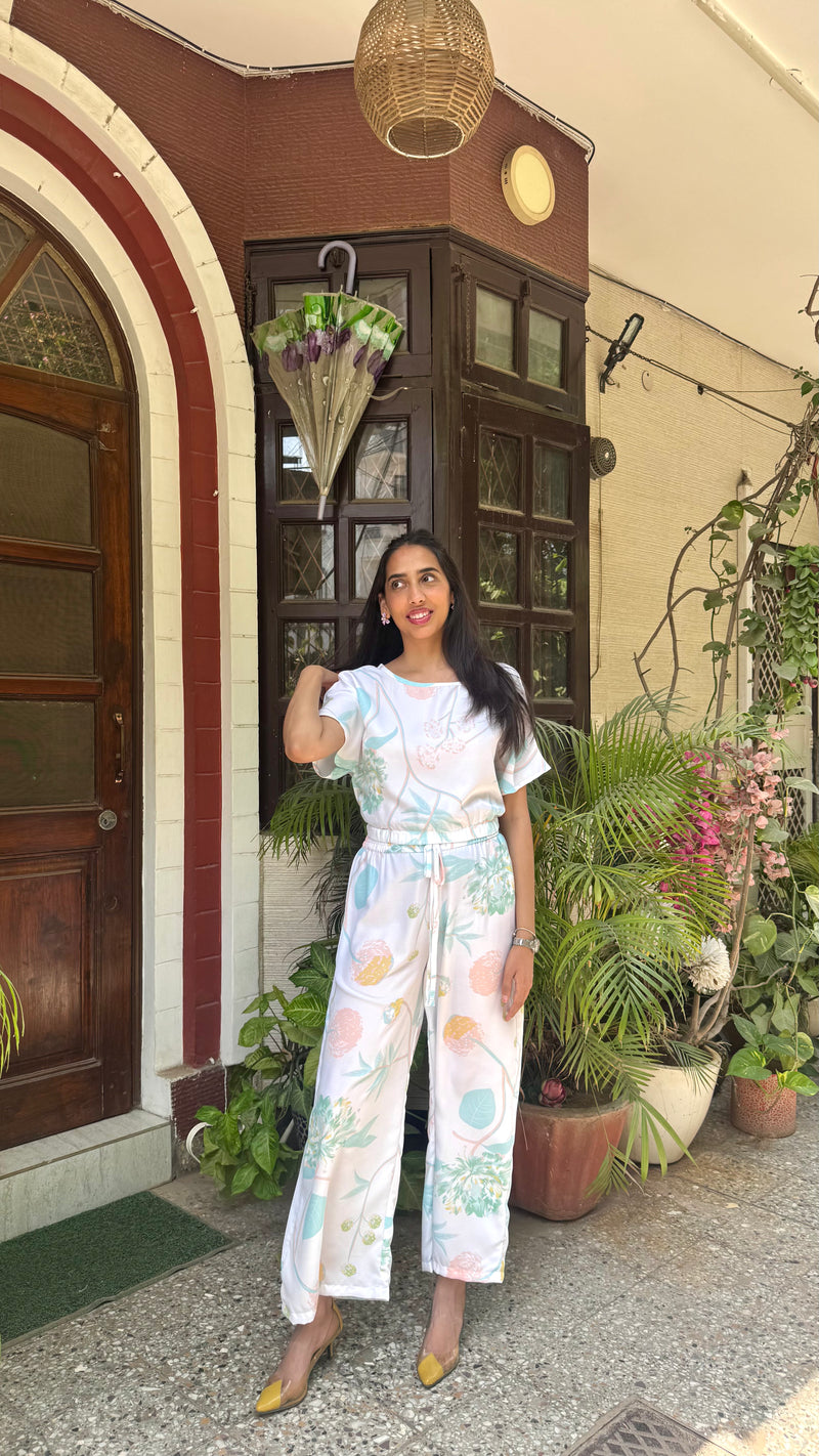 Pastel Meadow Set - White