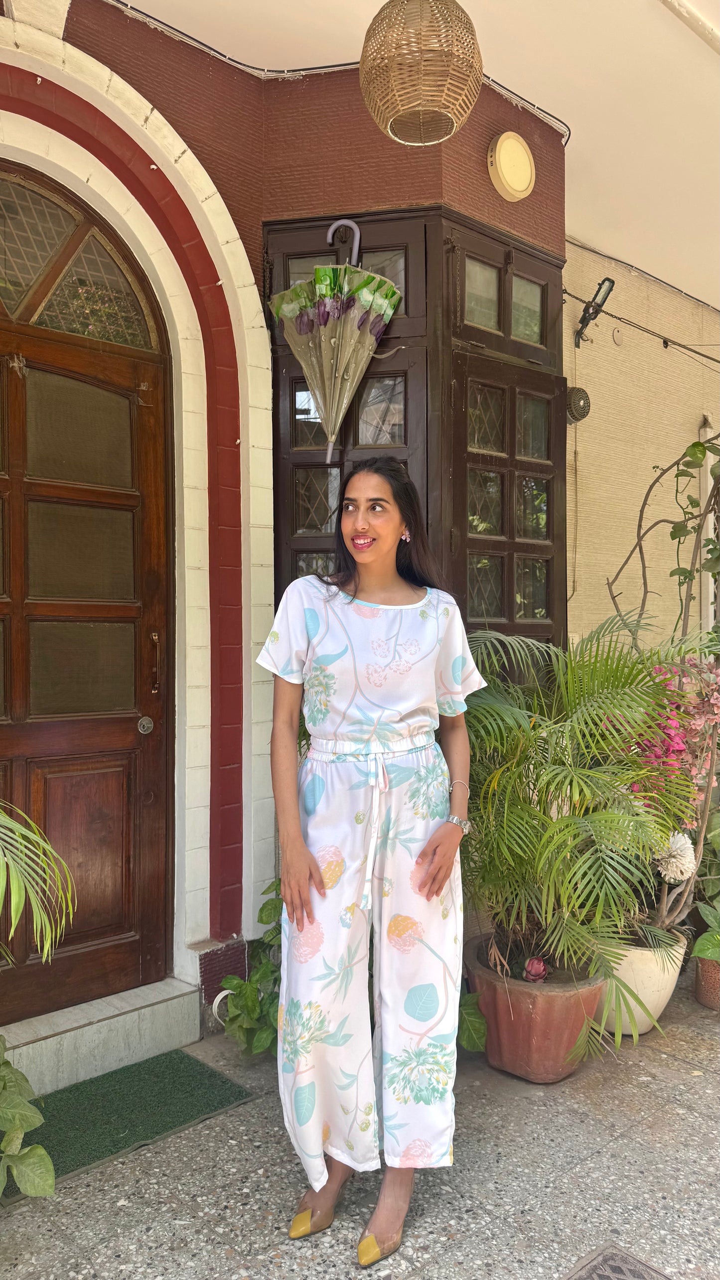 Pastel Meadow Set - White