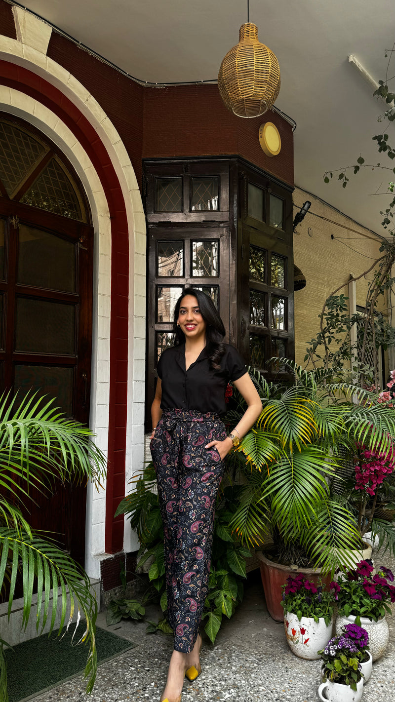 Luxe Printed Trousers - Autumn