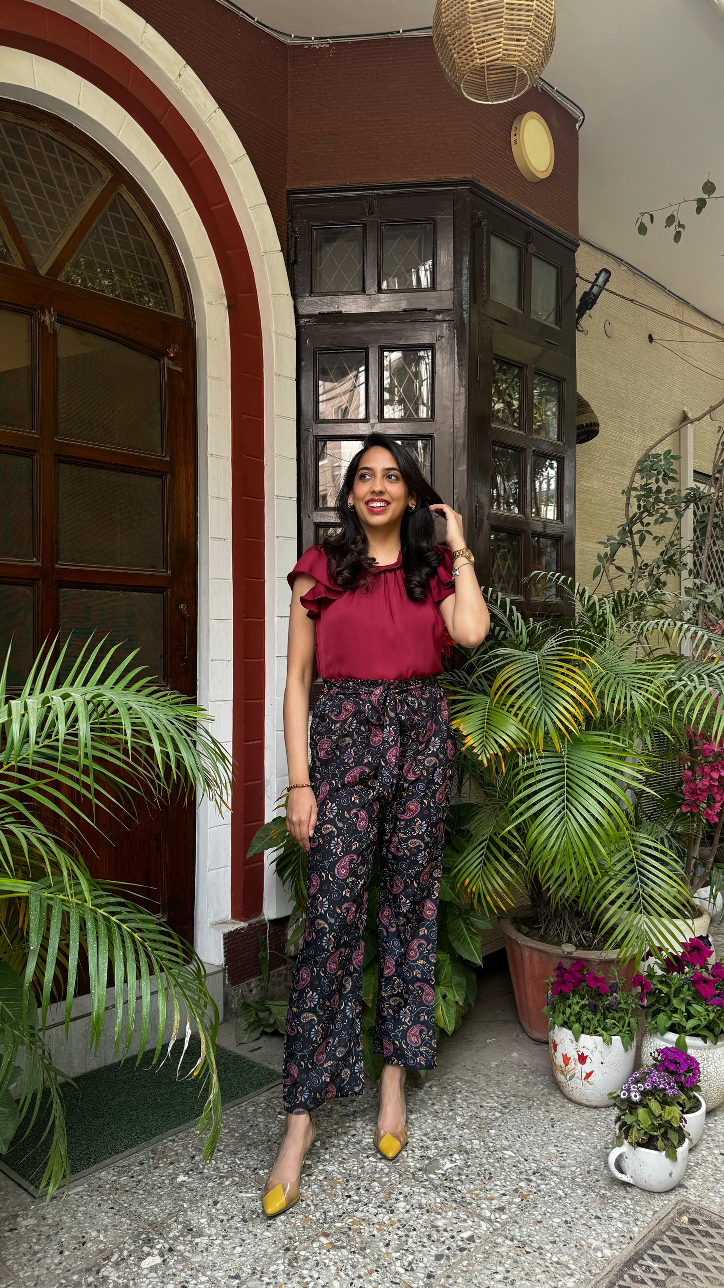 Luxe Printed Trousers - Autumn
