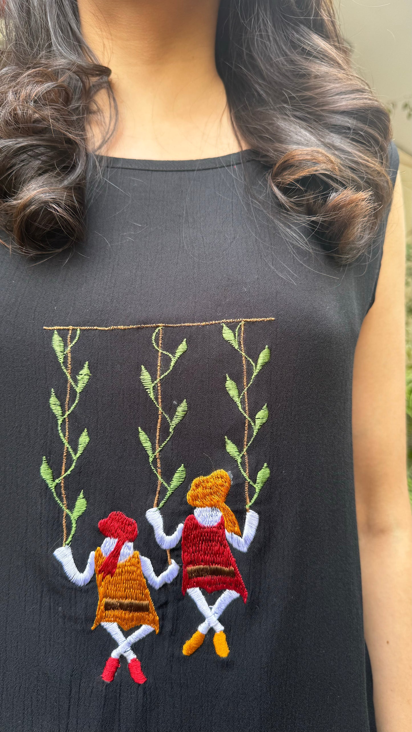 Swinging into Summer Set- Black (Premium Collection)