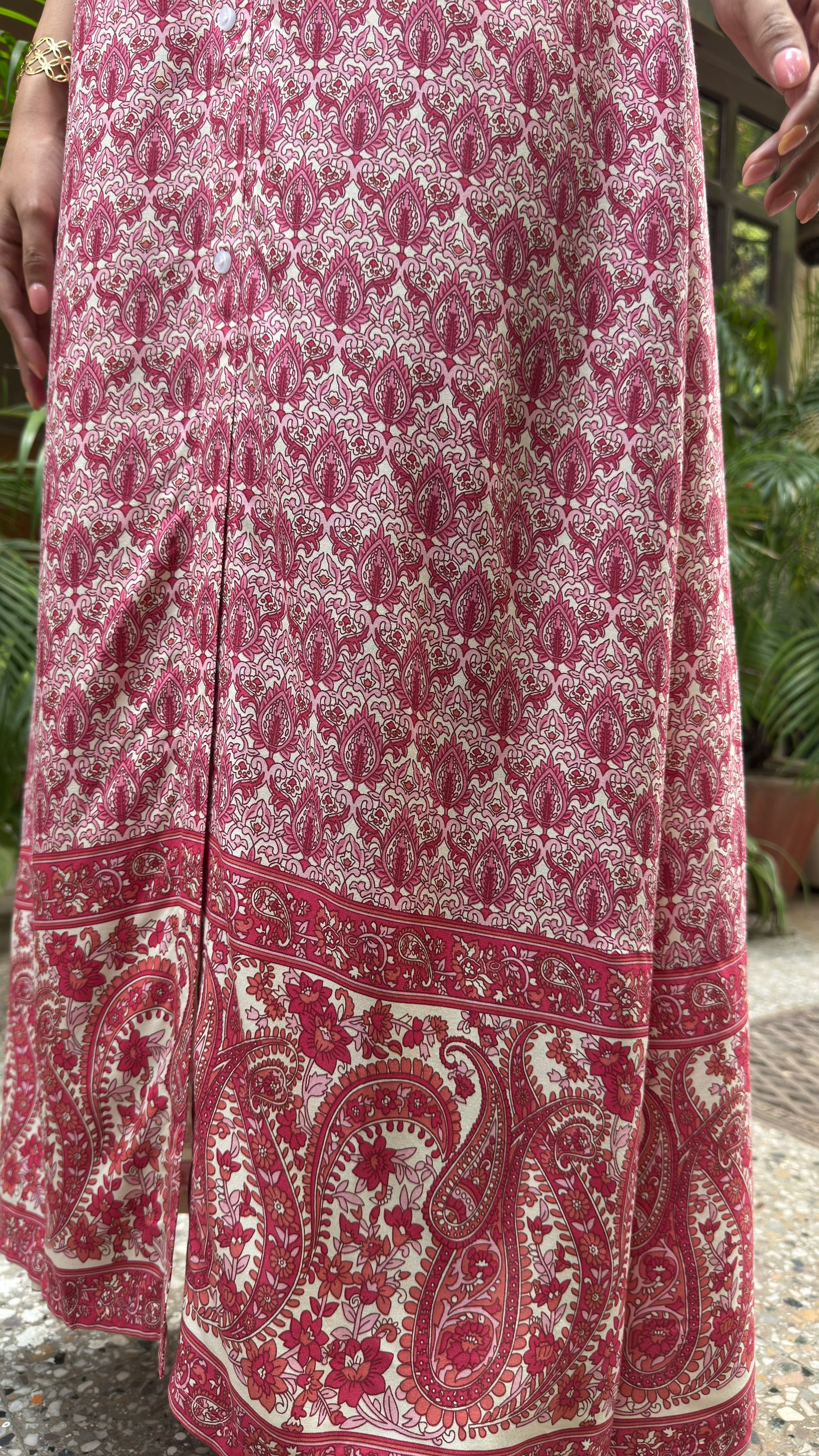 Touring India Maxi Dress - Pink (Premium Collection)