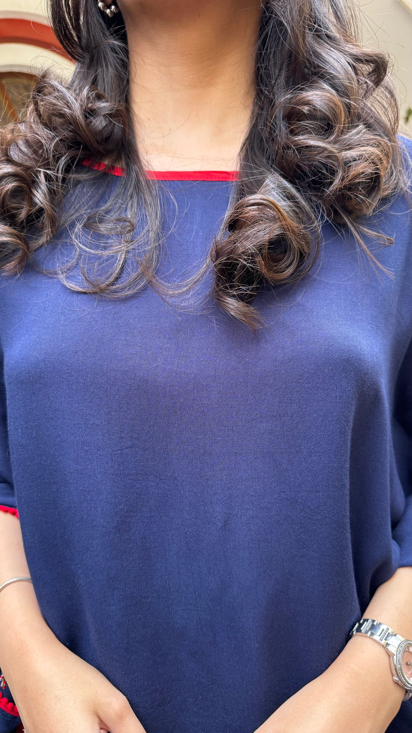 Cape-tivating Top - Blue