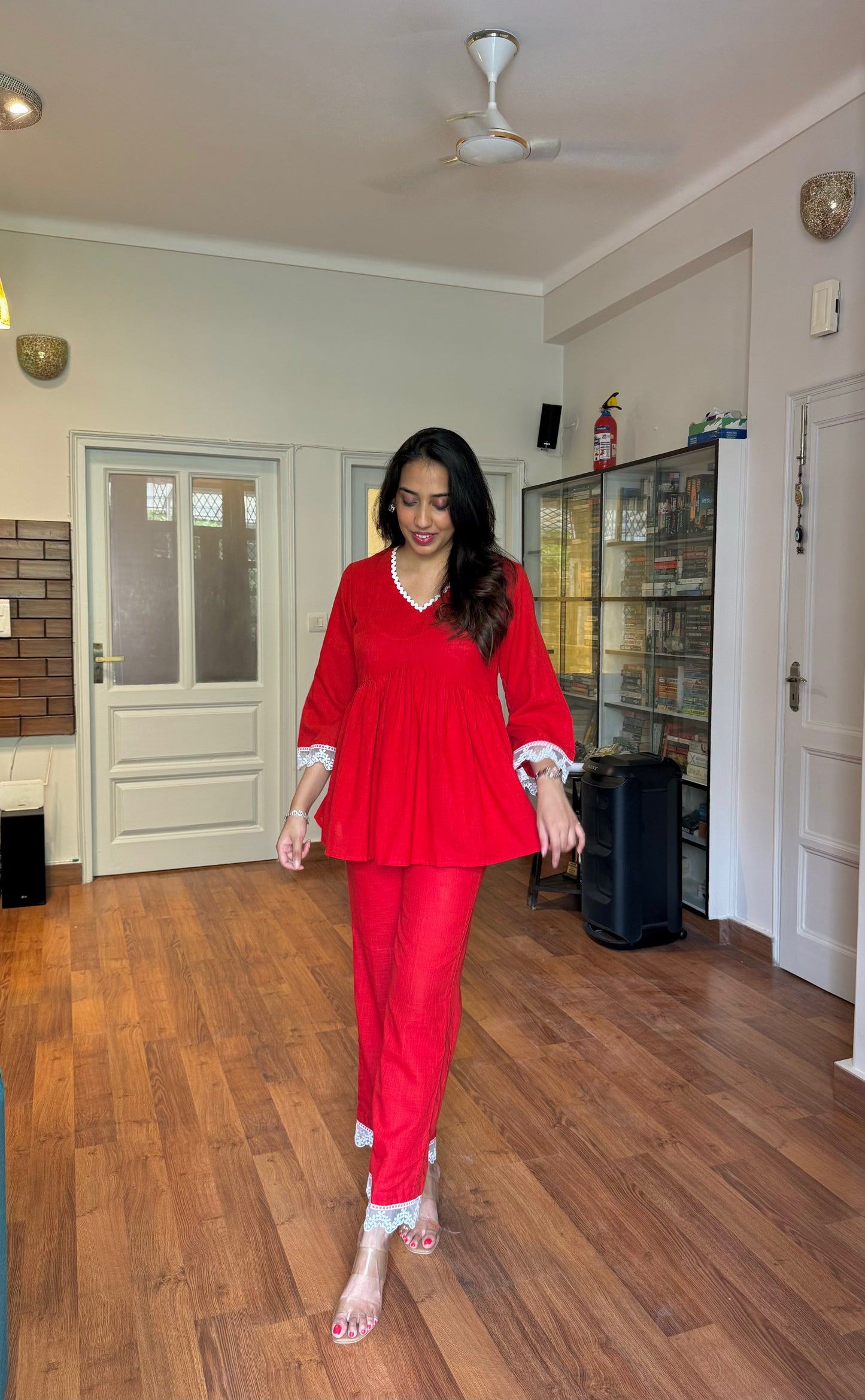 Mirchi Lace Set