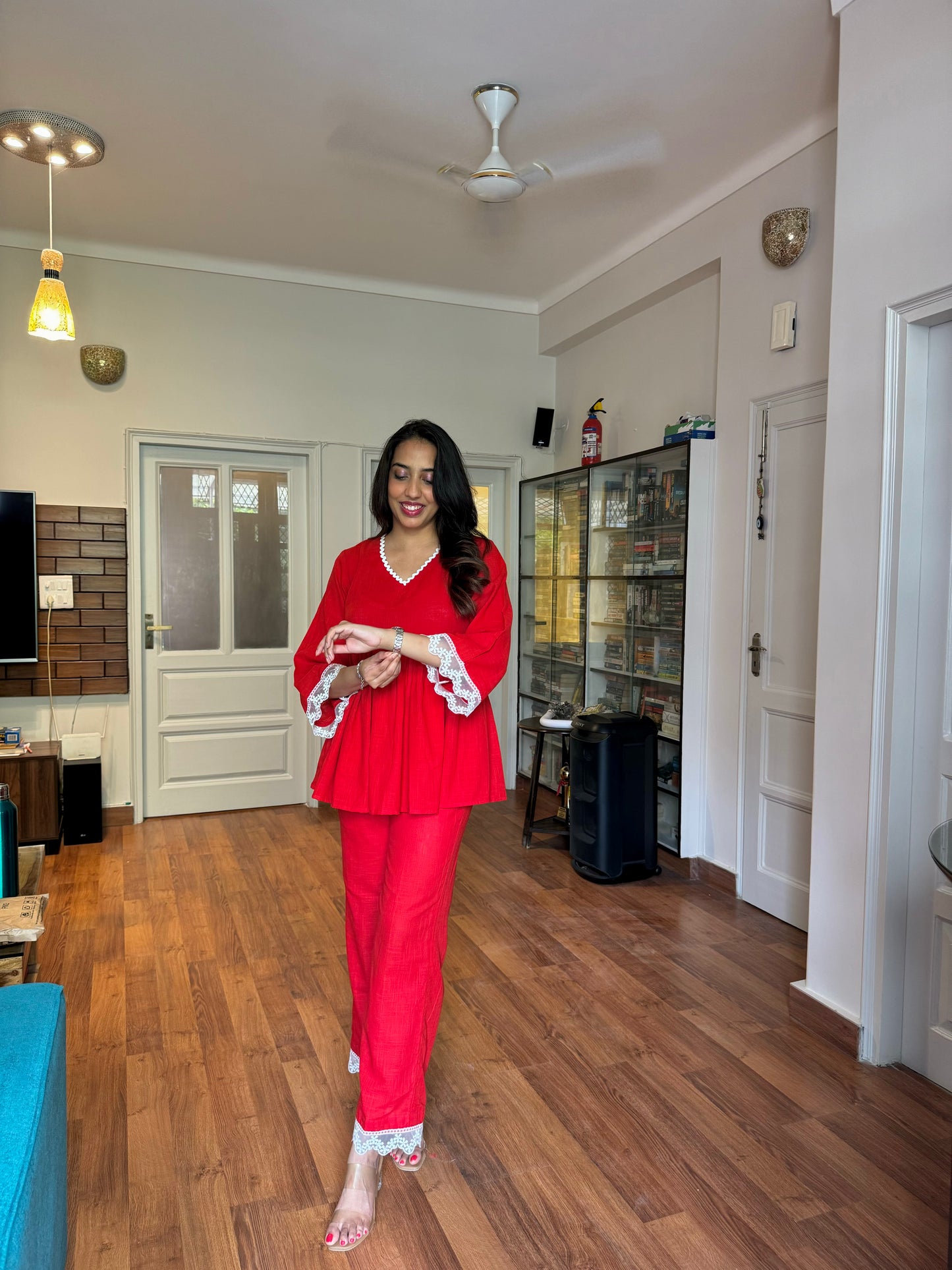 Mirchi Lace Set