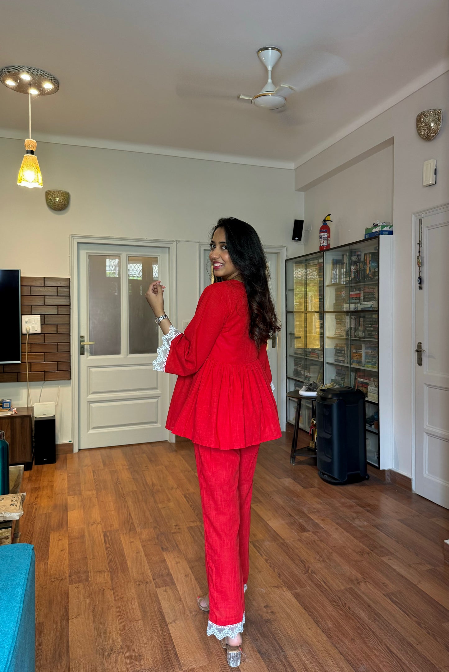 Mirchi Lace Set