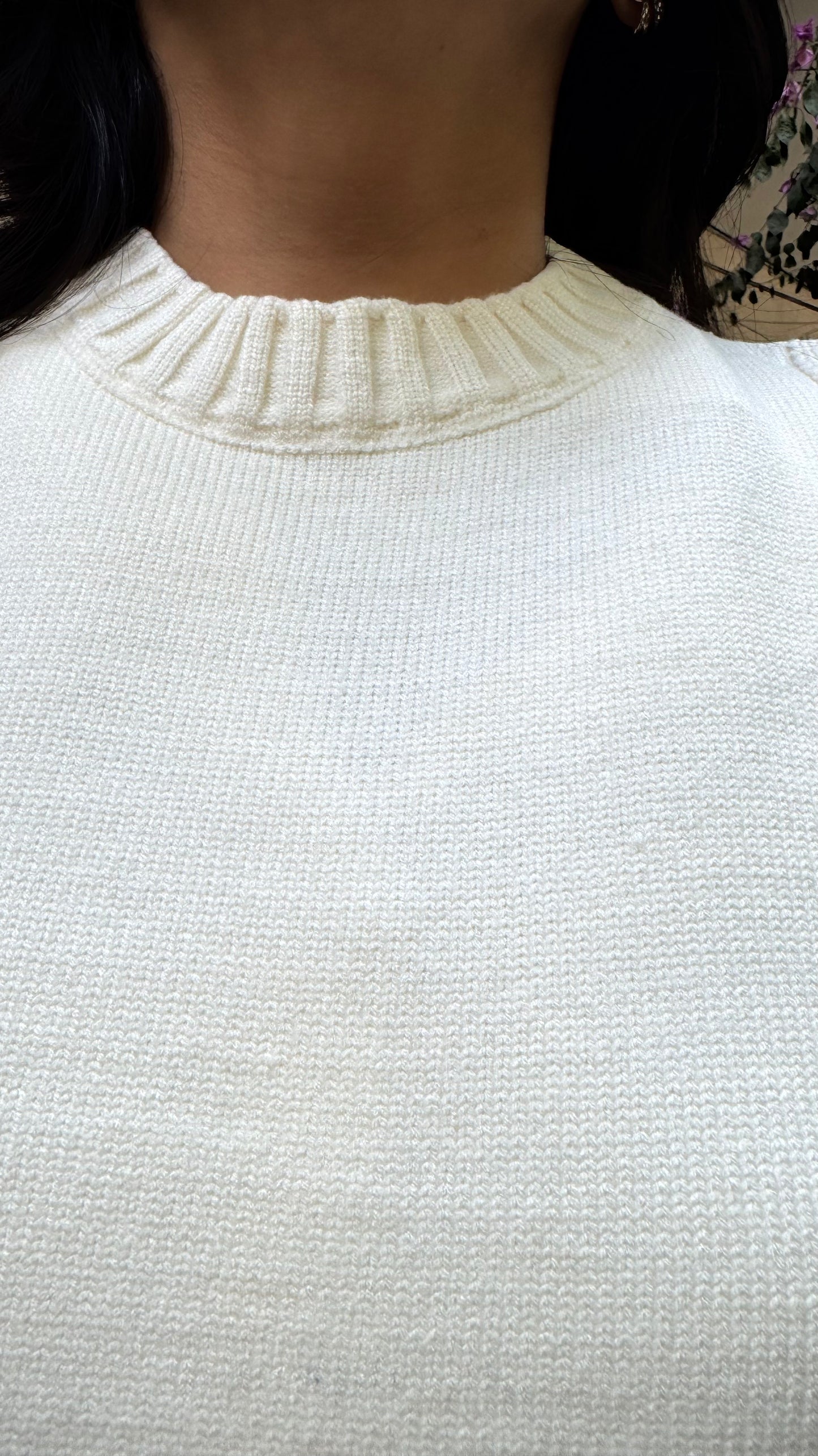 Old Money Shirt & Sweater Set - White