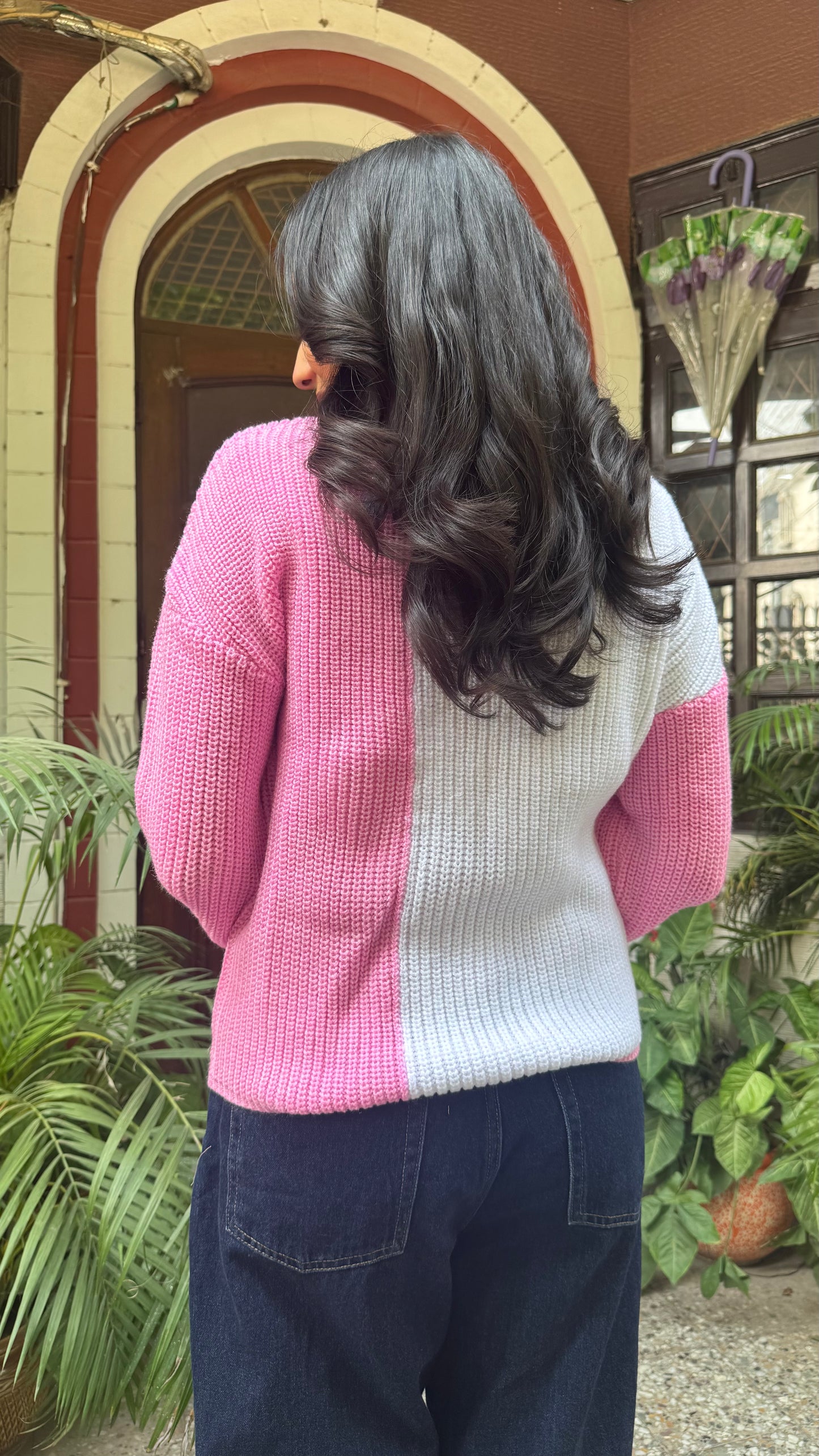 Cotton Candy Knit Turtleneck - Halfsies (Free Size)