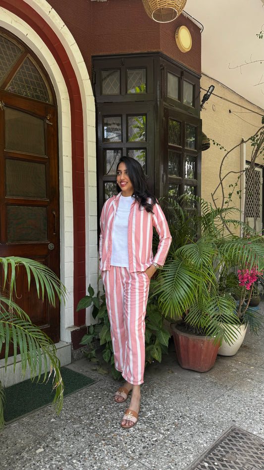 Beach Baby Co-Ord Set – Peach