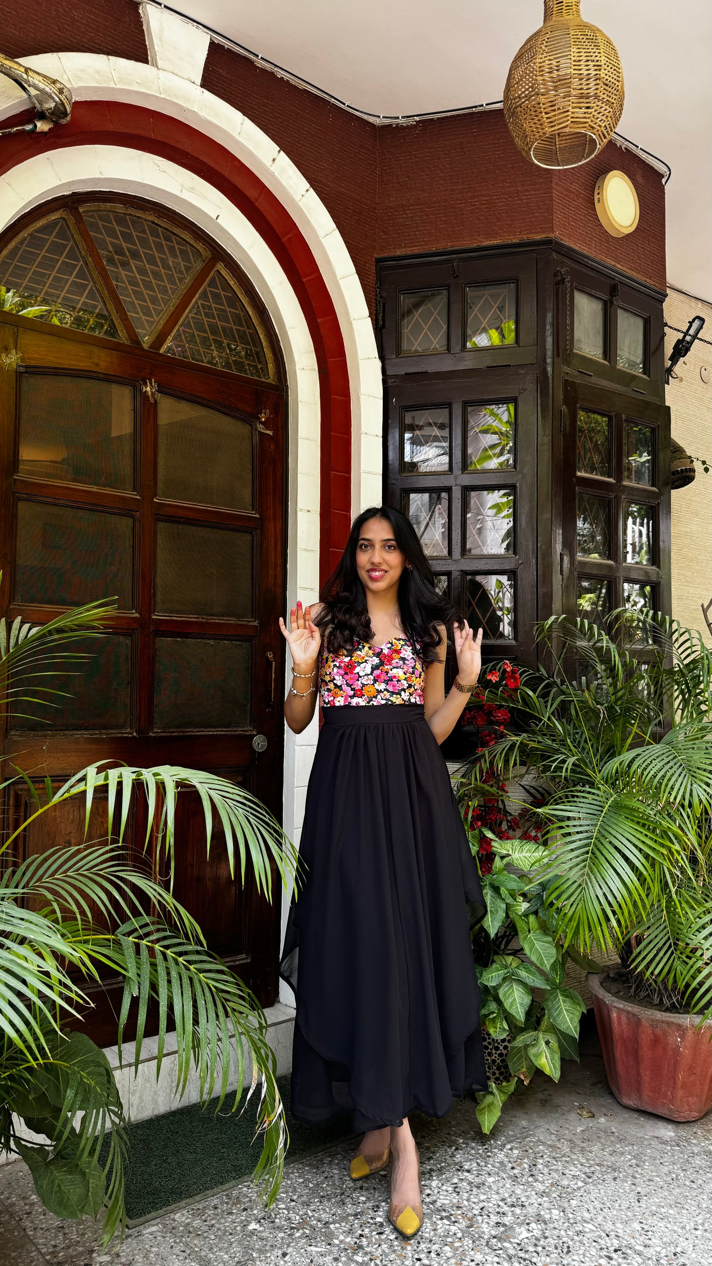 Petals Layered Maxi Dress – Summer