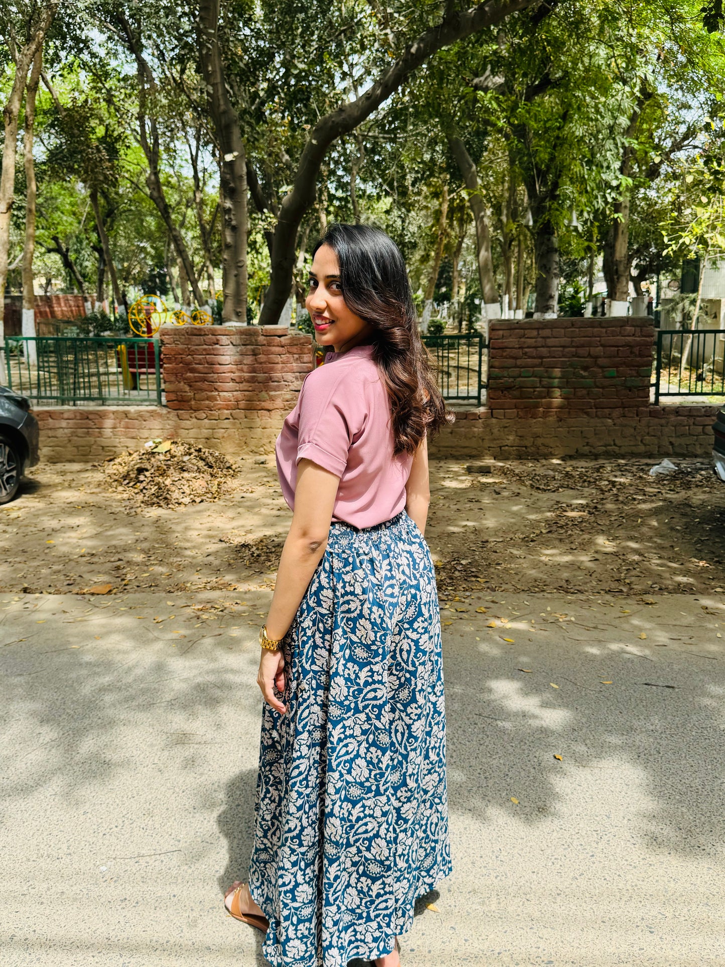 Blossoming Top – Dusky Pink