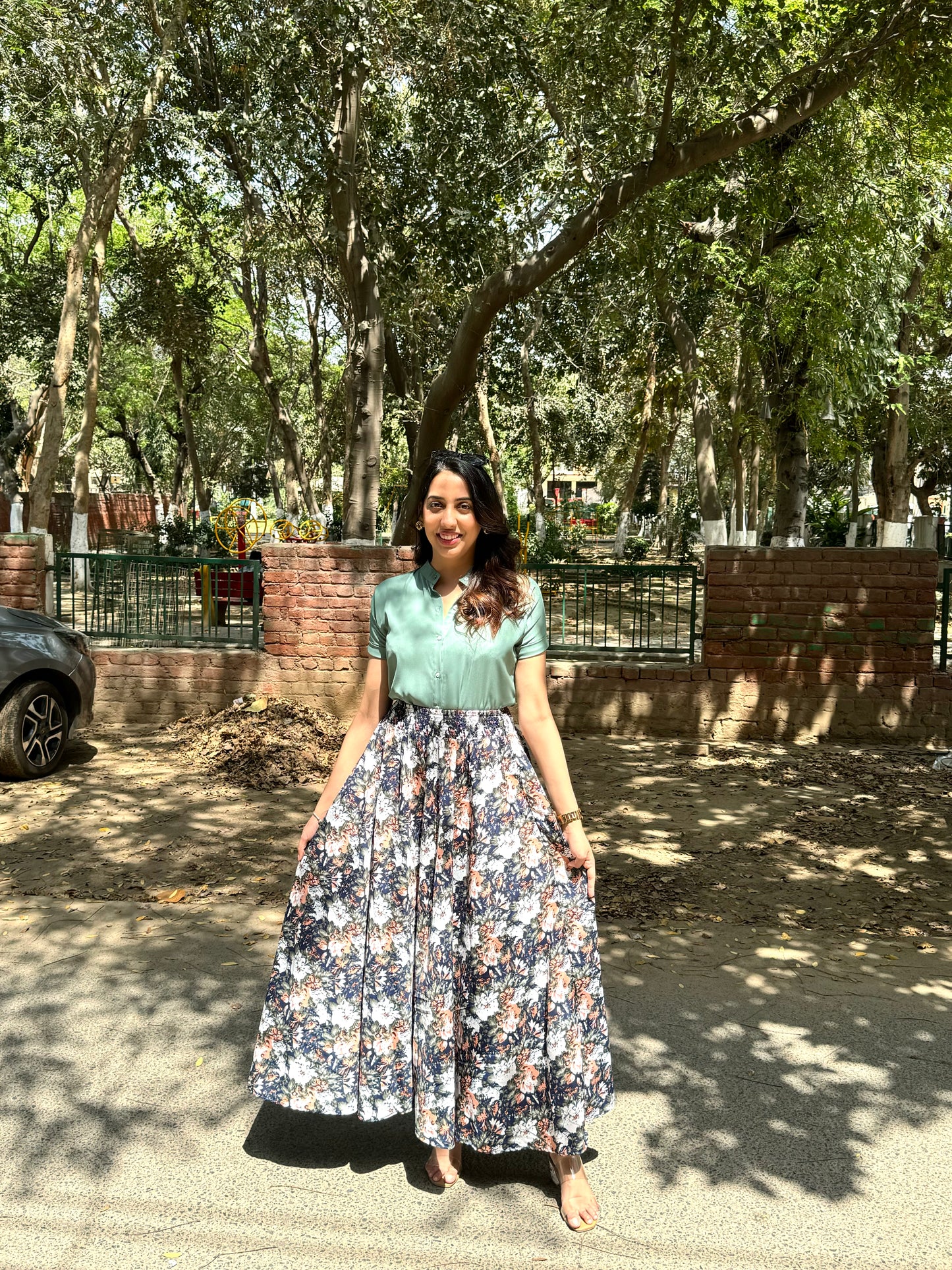 Blossoming Top – Green