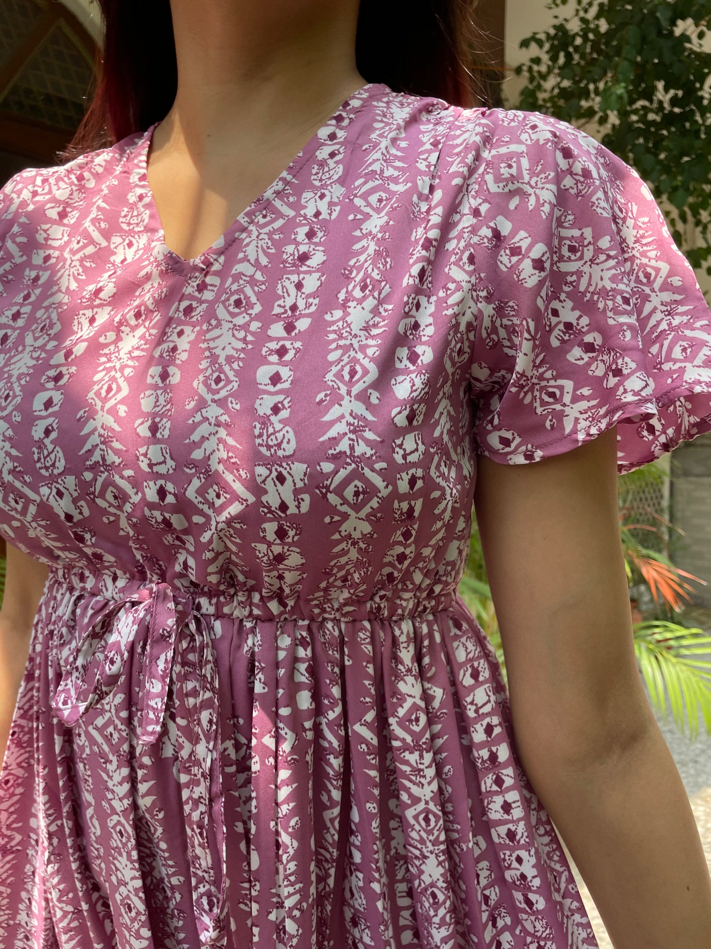 Glee Lounge Dress – Pink