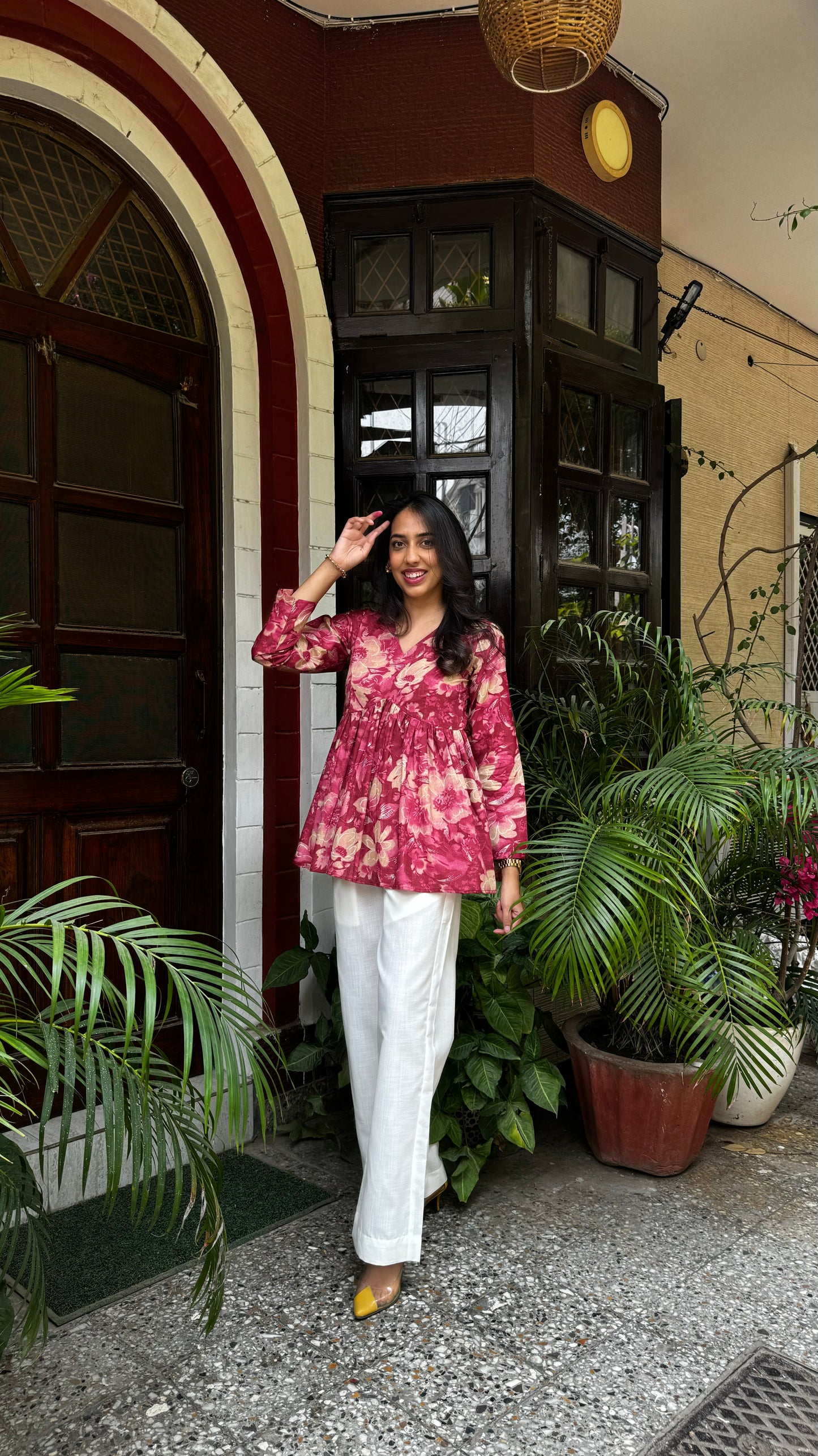 Back to Basics Cotton Pants - White