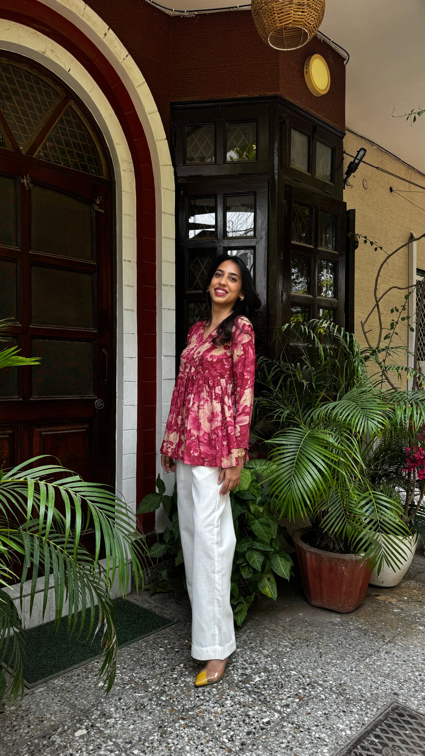 Back to Basics Cotton Pants - White