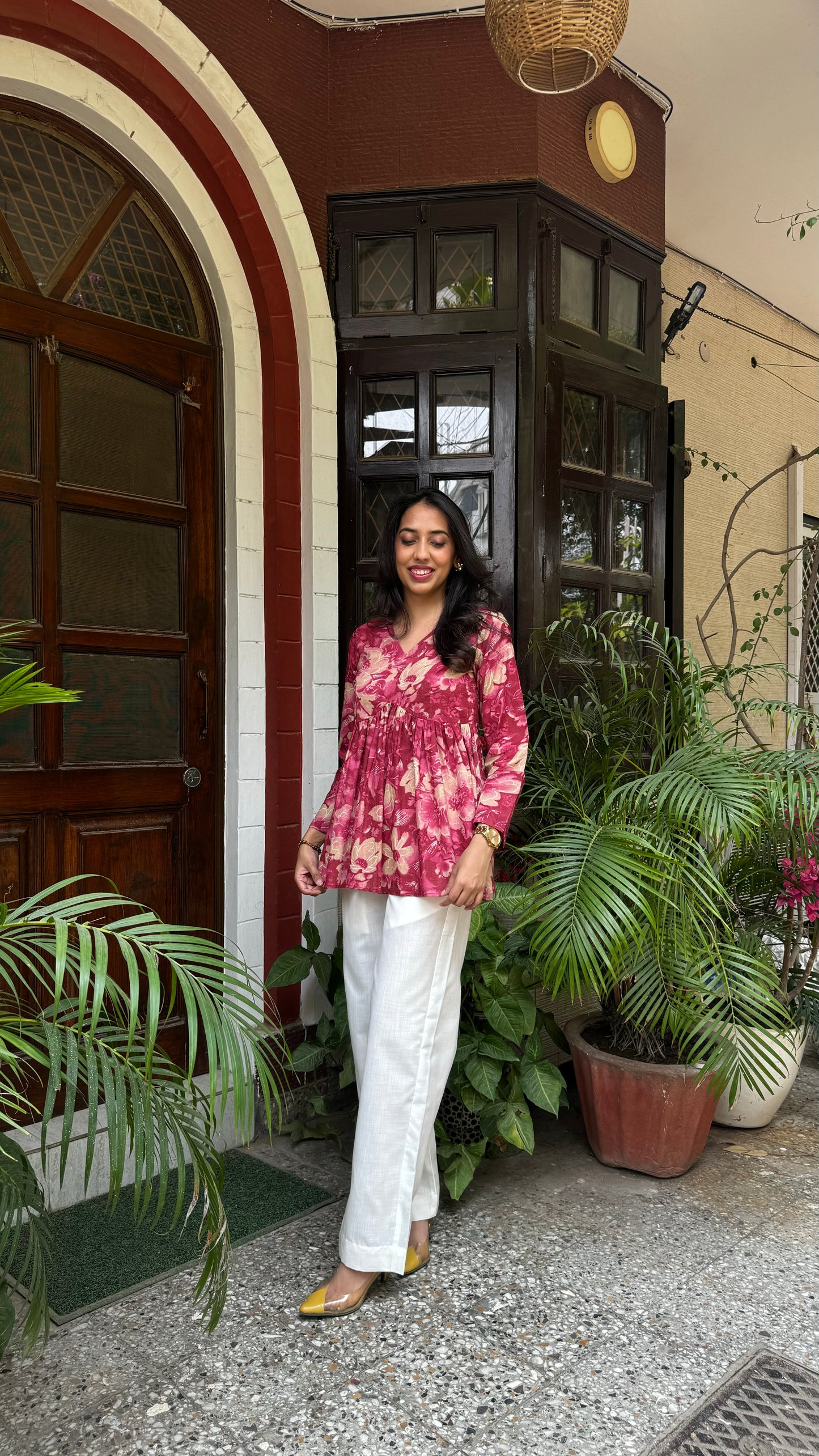 Back to Basics Cotton Pants - White
