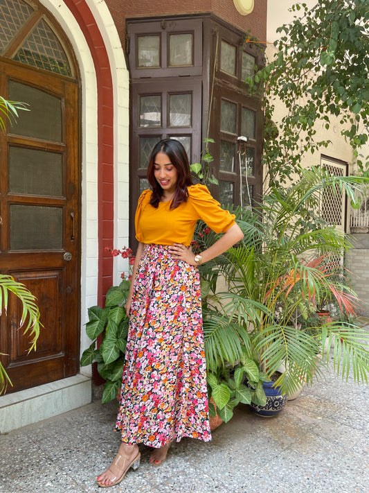 Summer Time Top - Mustard