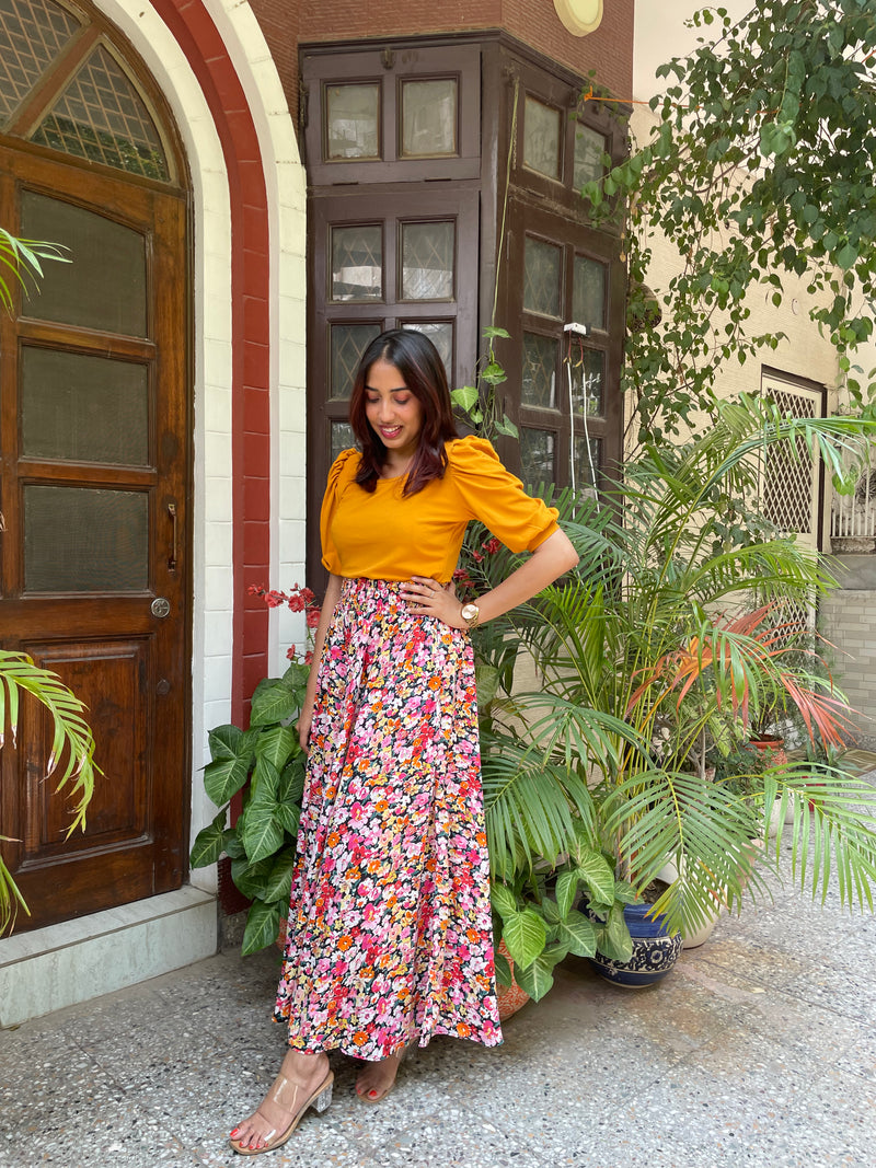 Summer Time Top - Mustard