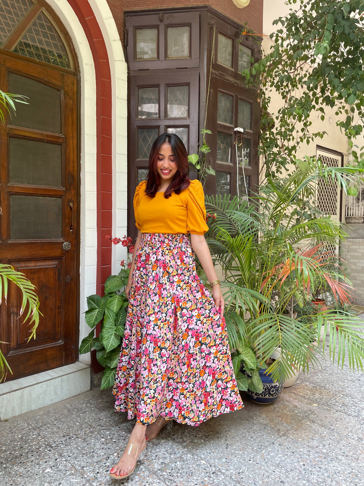 Summer Time Top - Mustard